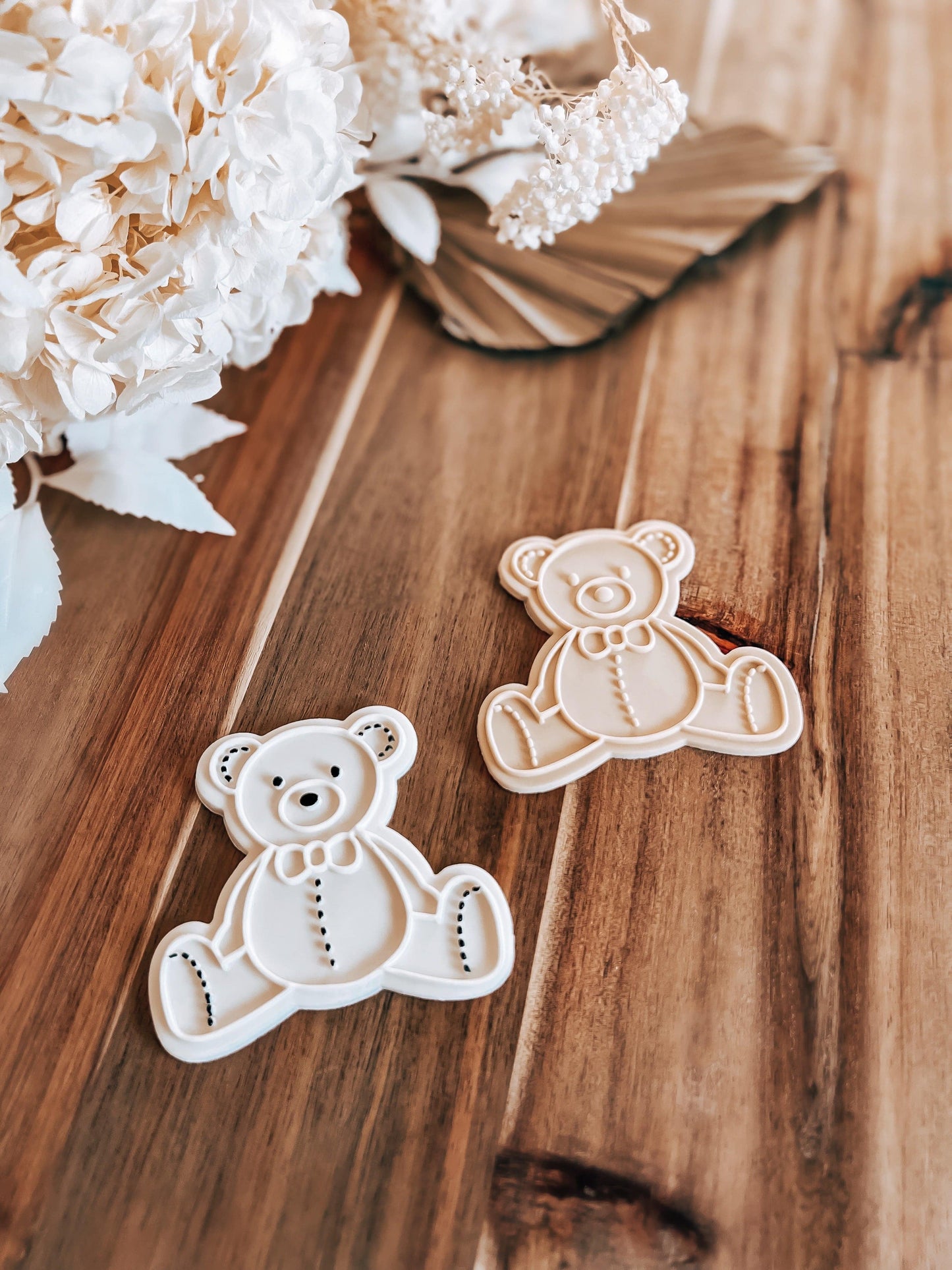 Patch Bear 'UP' - Cookie Stamp & Cutter - O'Khach Baking Supplies