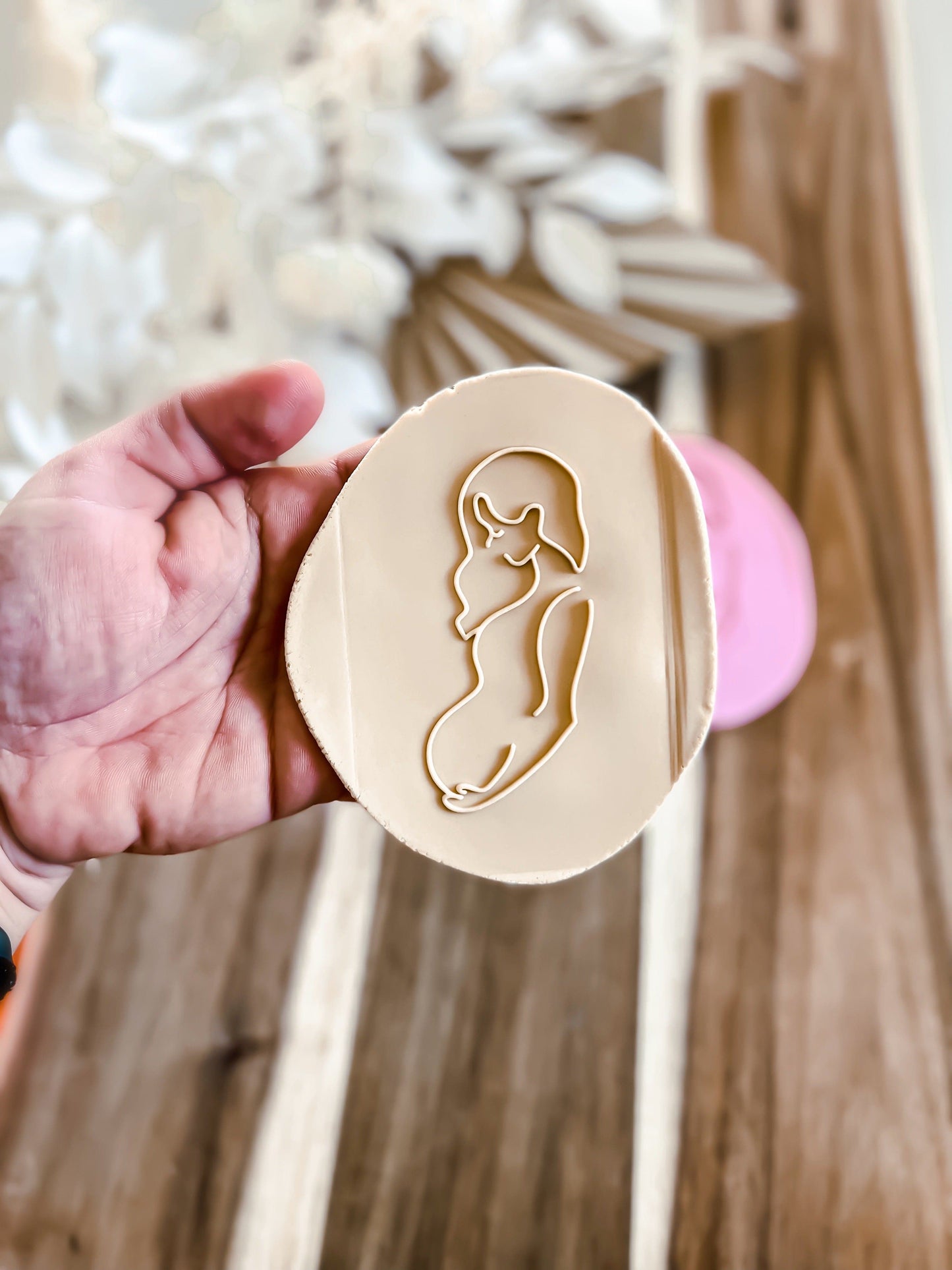 Full Mumma 'UP' Stamp- Perfect for Fondant & Sugar Cookies