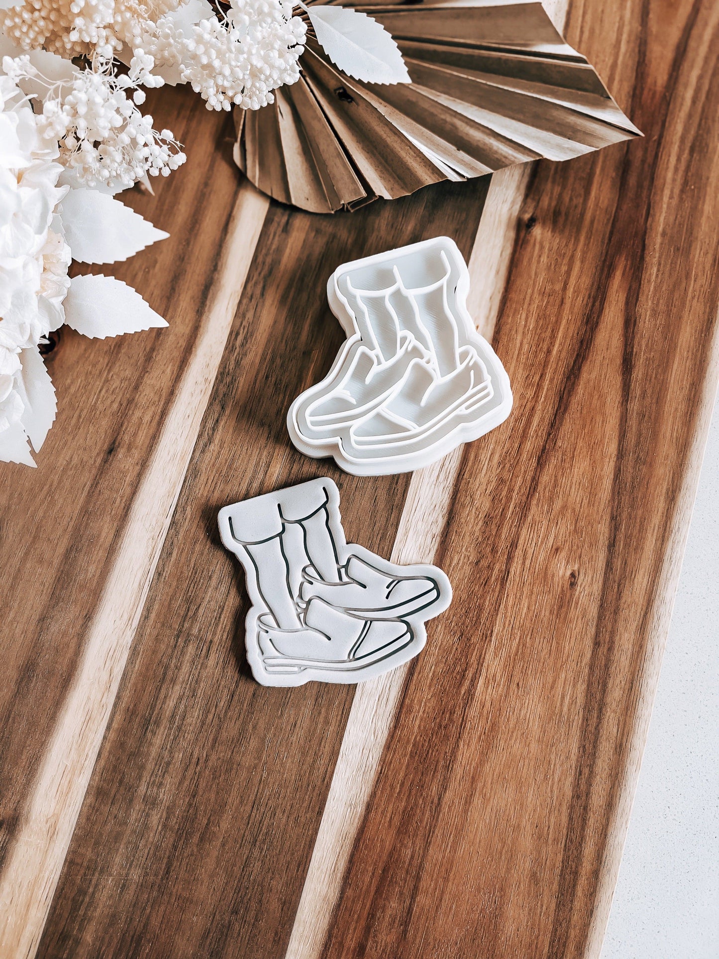 Daddy's Shoes Stamp & Cutter - Perfect for Fondant & Sugar Cookies
