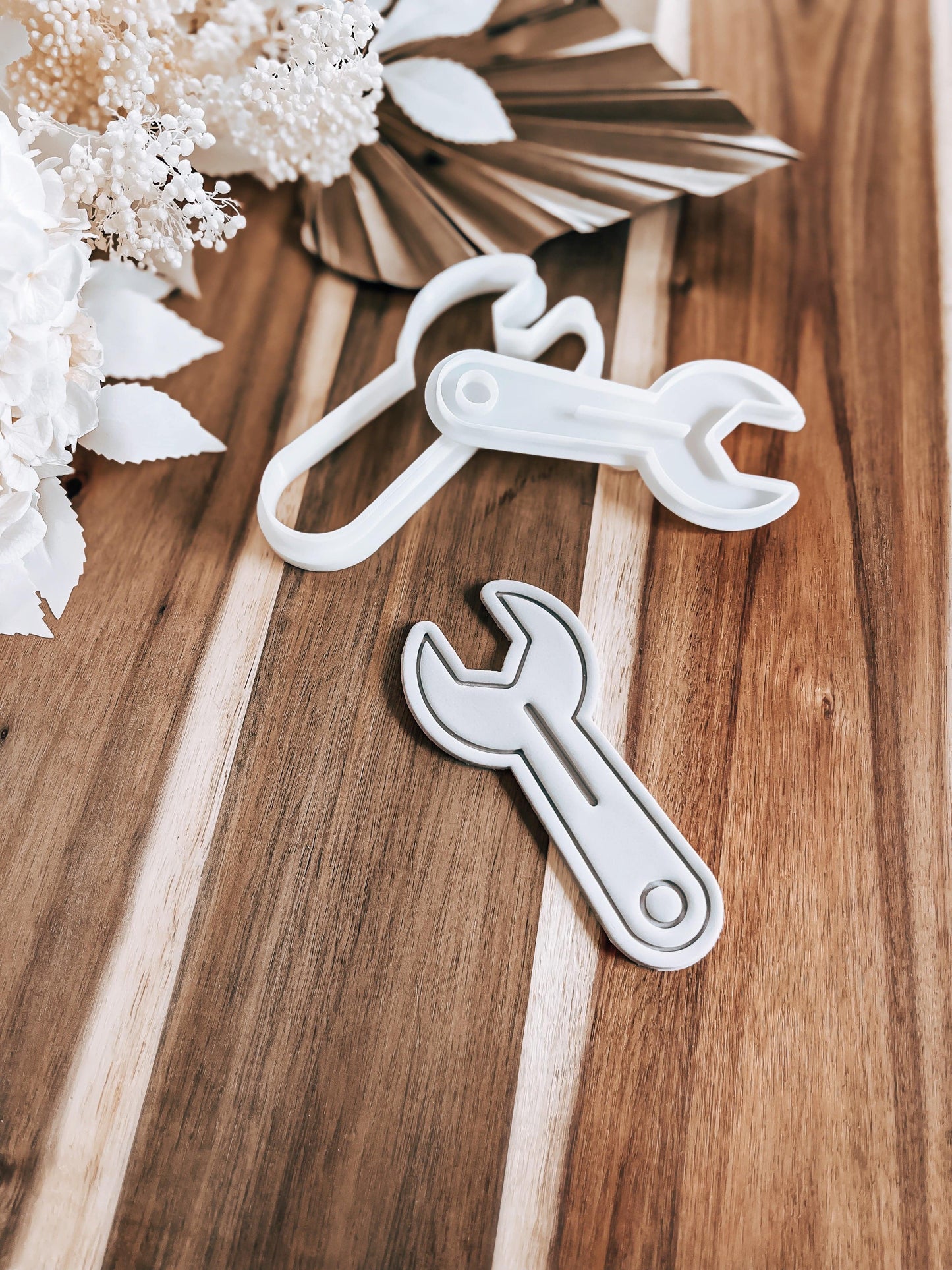 Wrench Stamp & Cutter - Perfect for Fondant & Sugar Cookies