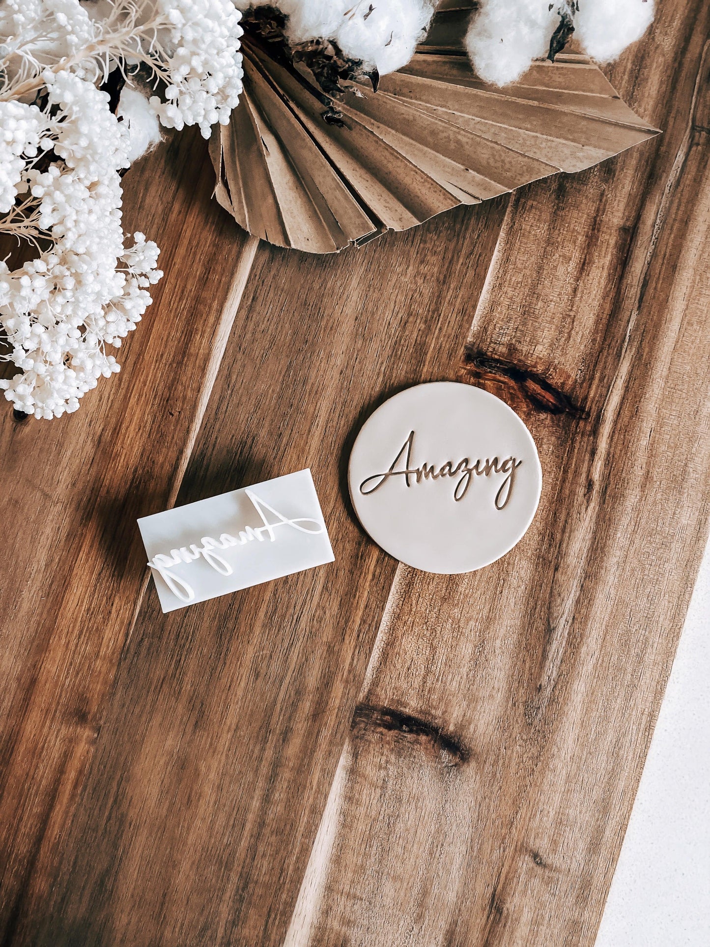 Amazing Stamp - Perfect for Fondant & Sugar Cookies