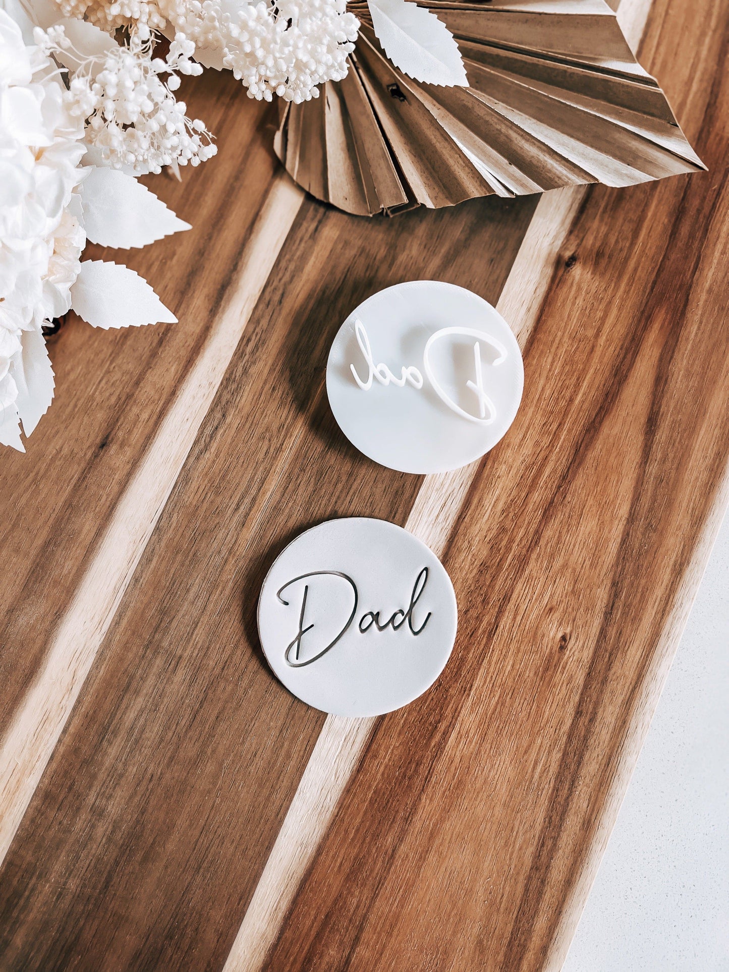 Dad Stamp - Perfect for Fondant & Sugar Cookies