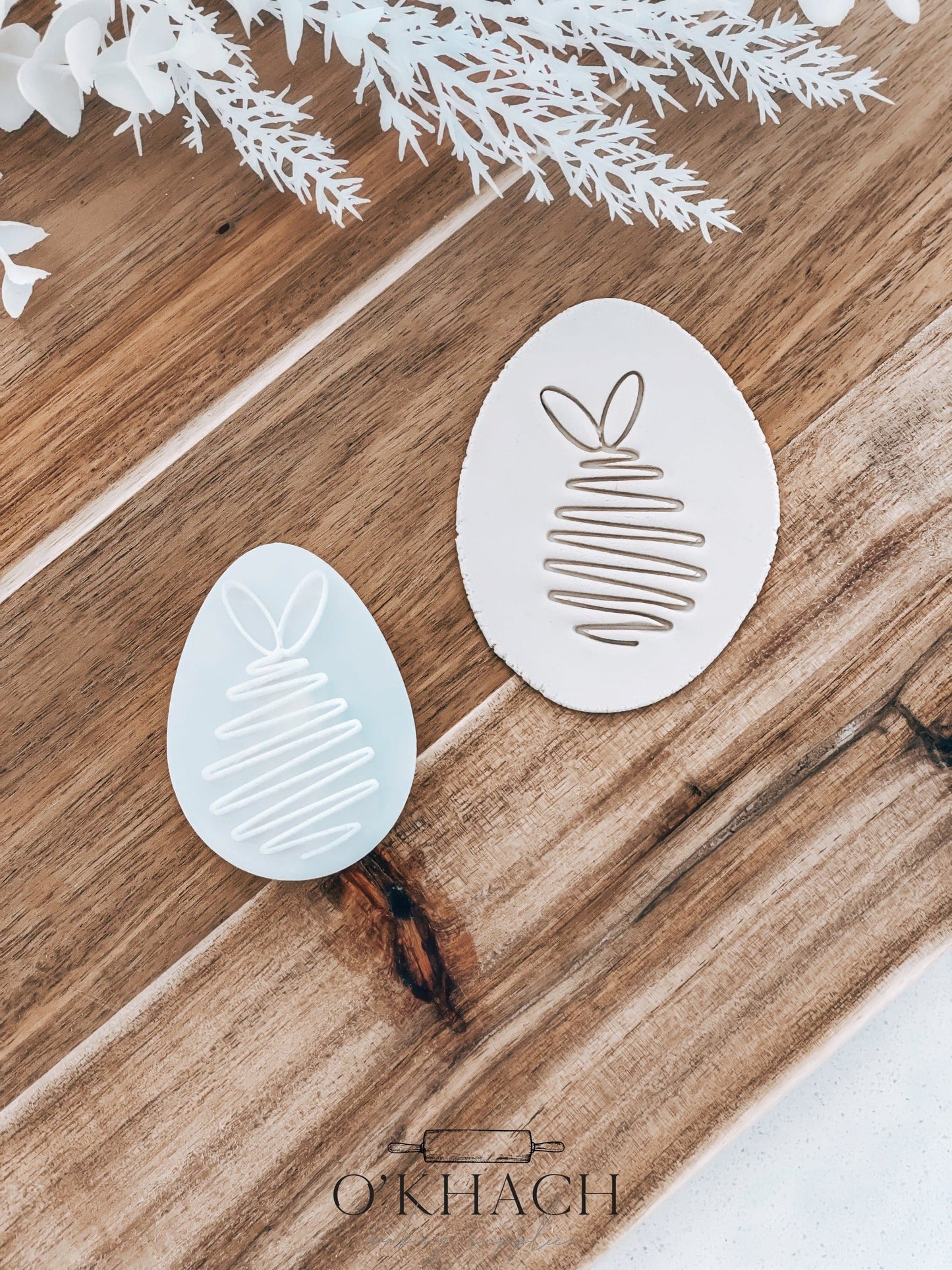 Egg Ears - Cookie Stamp - Ideal for Fondant & Sugar Cookies