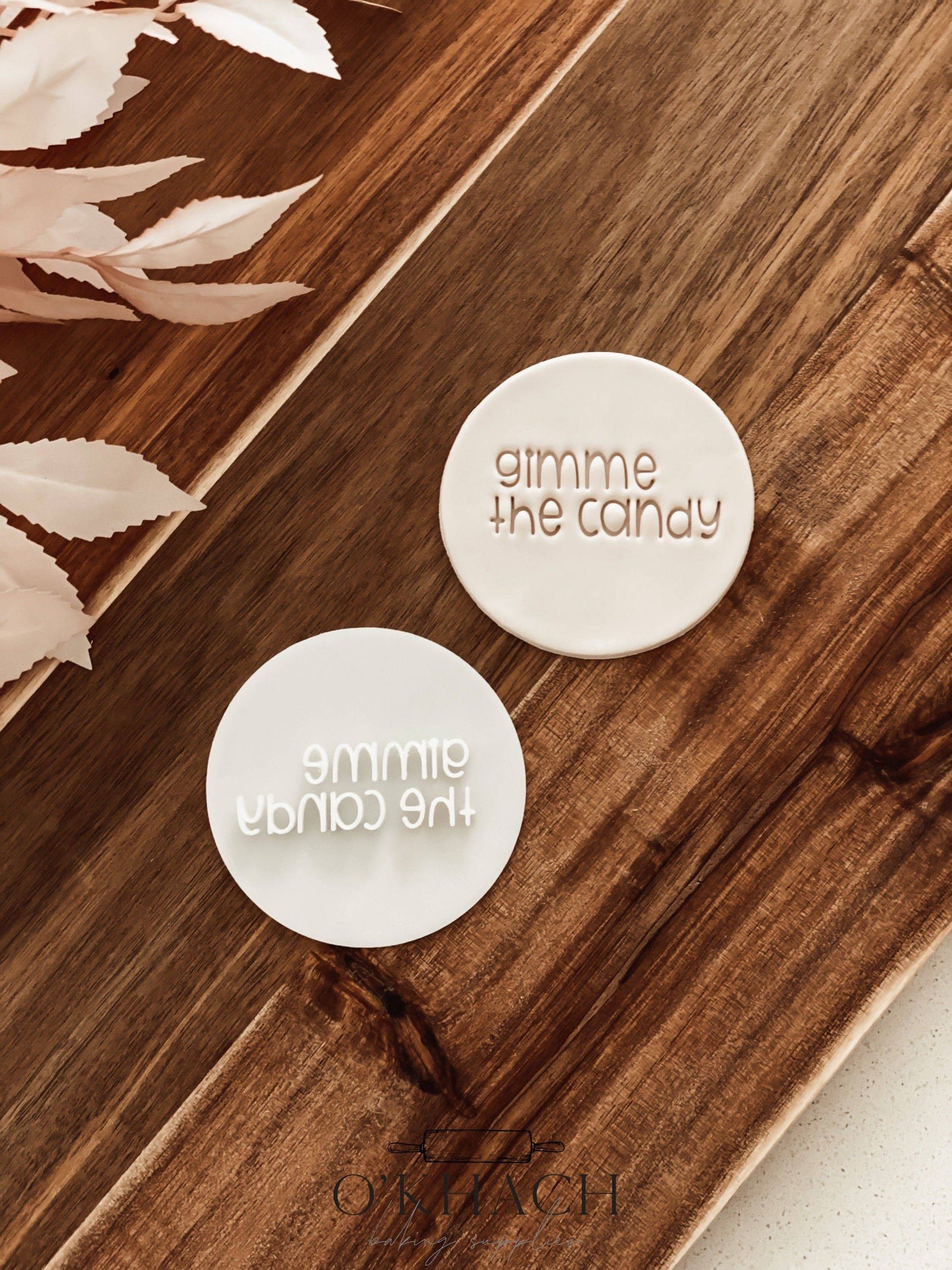 Gimme The Candy - Cookie Stamp - Fondant & Sugar Cookies