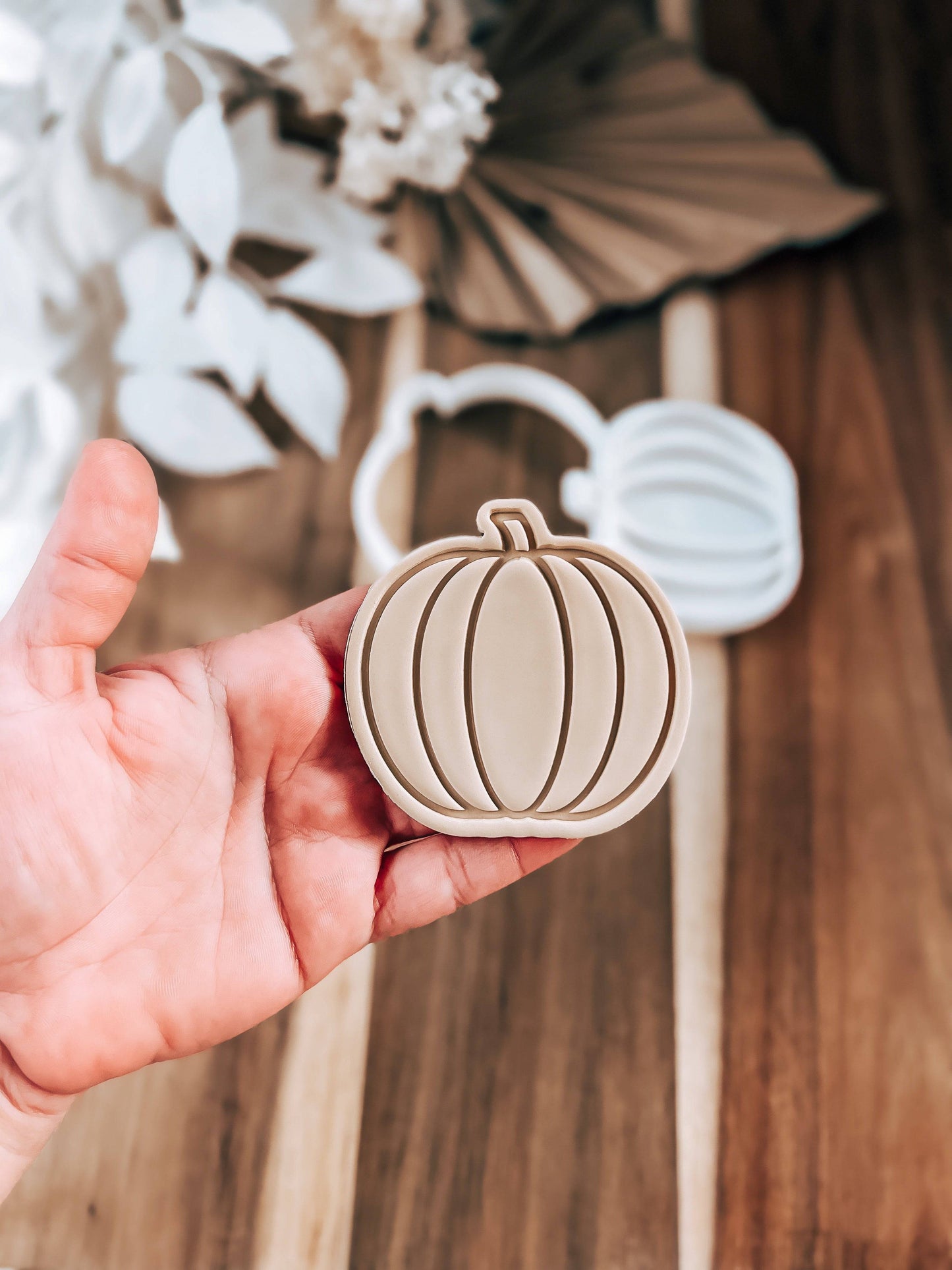 Pumpkin Stamp & Cutter - Perfect for Fondant & Sugar Cookies