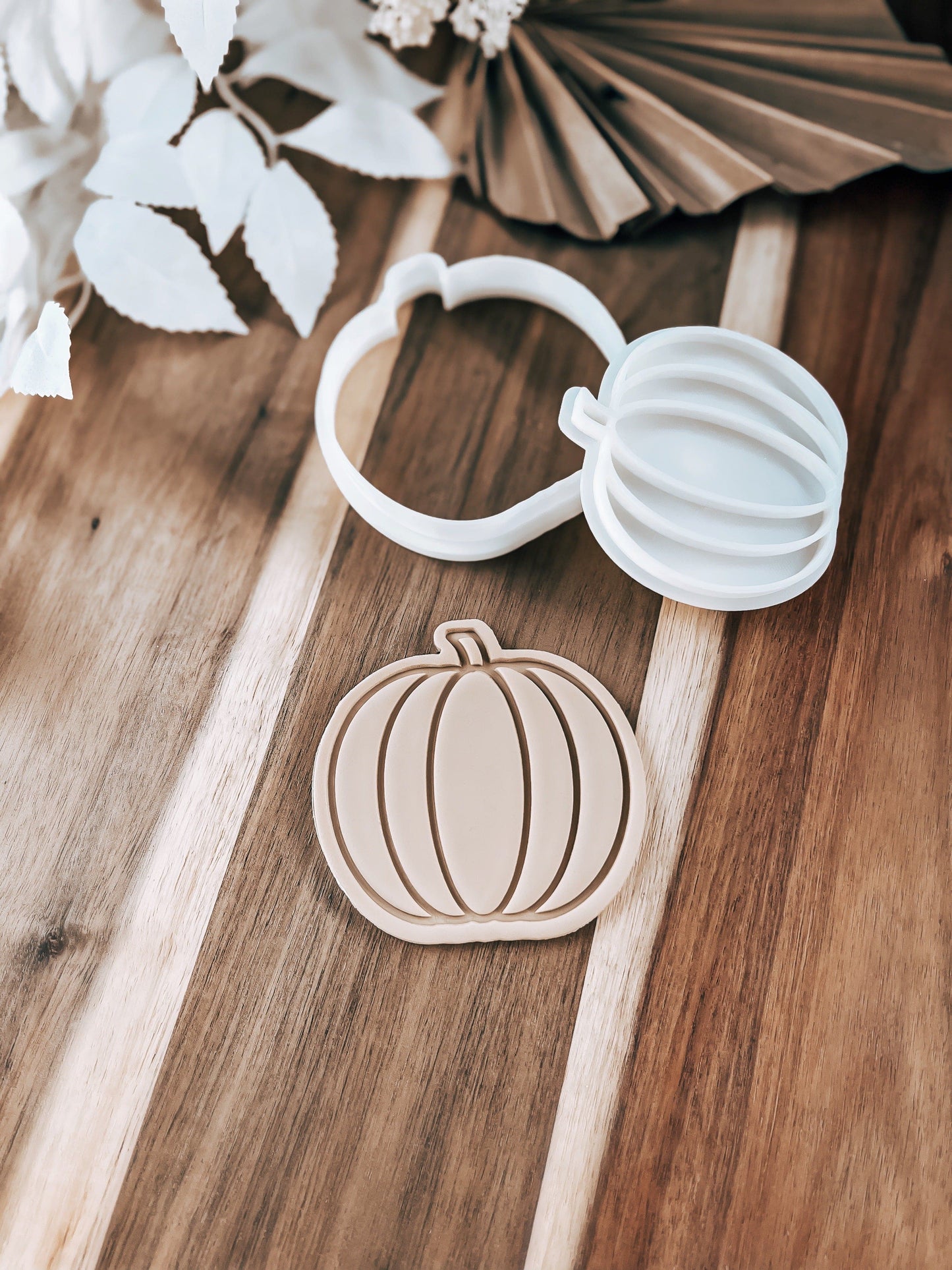 Pumpkin Stamp & Cutter - Perfect for Fondant & Sugar Cookies