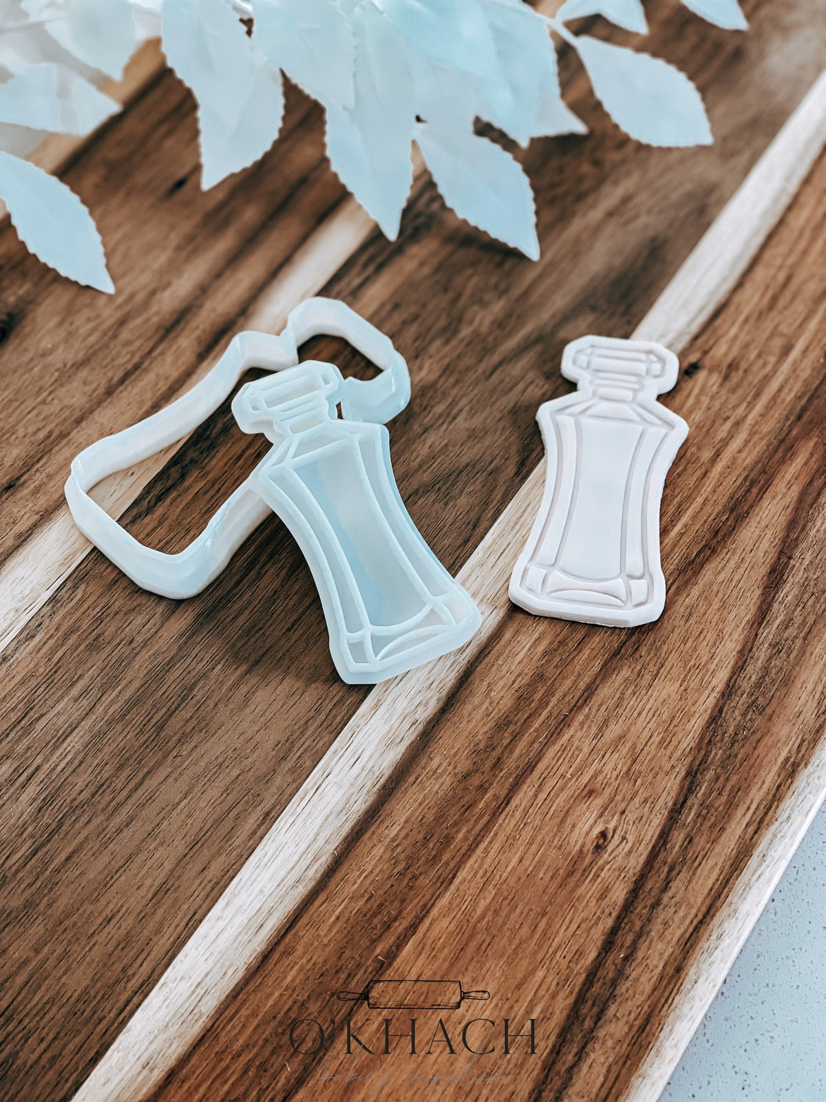 Vintage Perfume Stamp & Cutter - Perfect for Fondant & Sugar Cookies