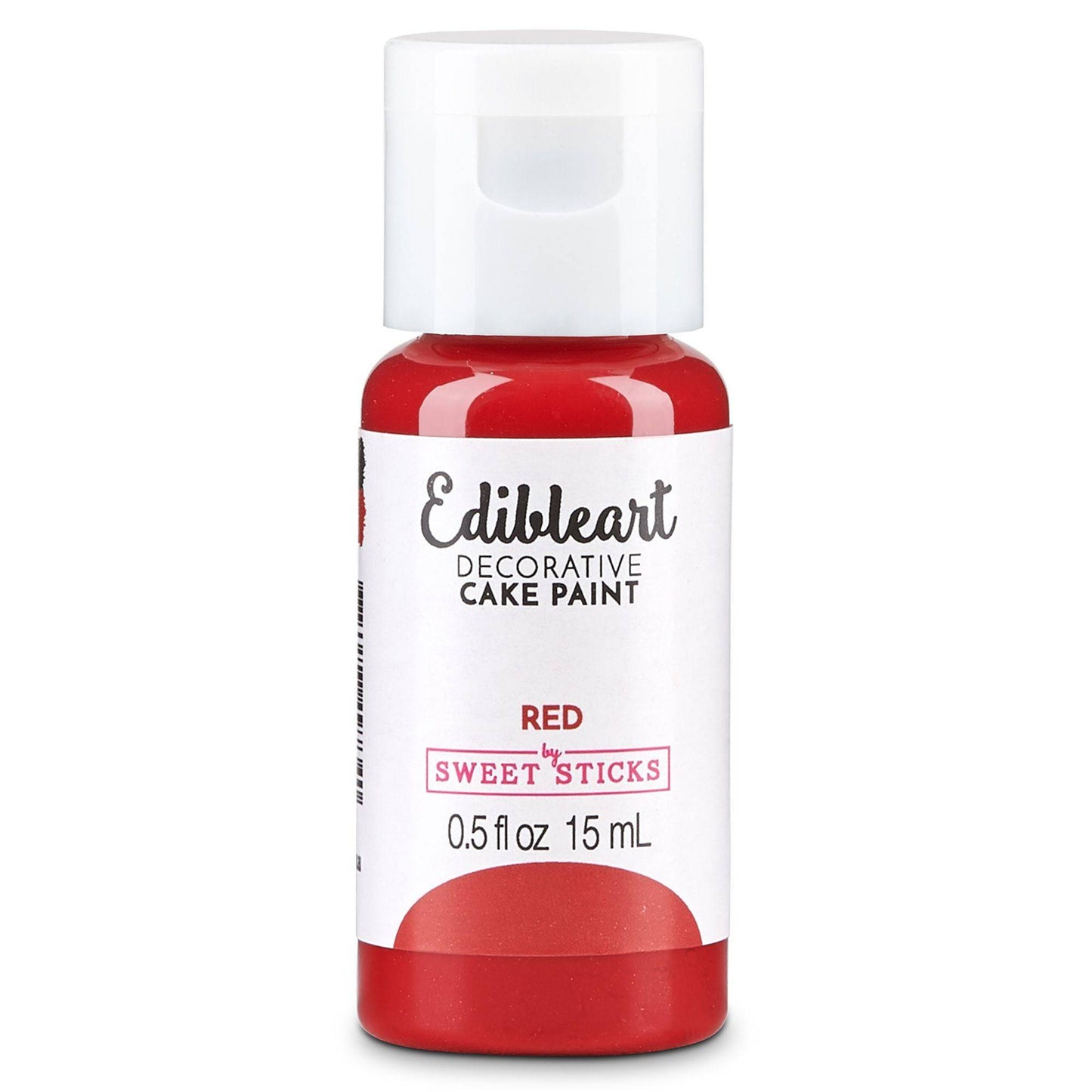 Red Edible Paint – Sweet Sticks 15ml | Food-Safe Cake Paint
