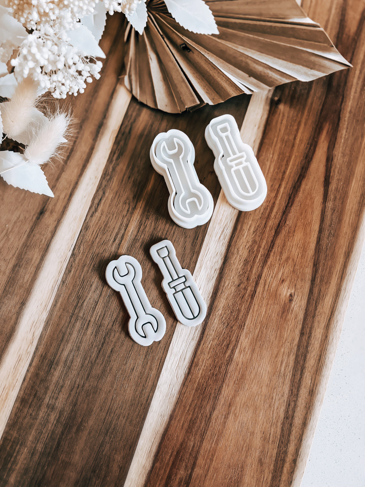Mini Tools (Set Of 2) Stamp & Cutter - Perfect for Fondant & Sugar Cookies