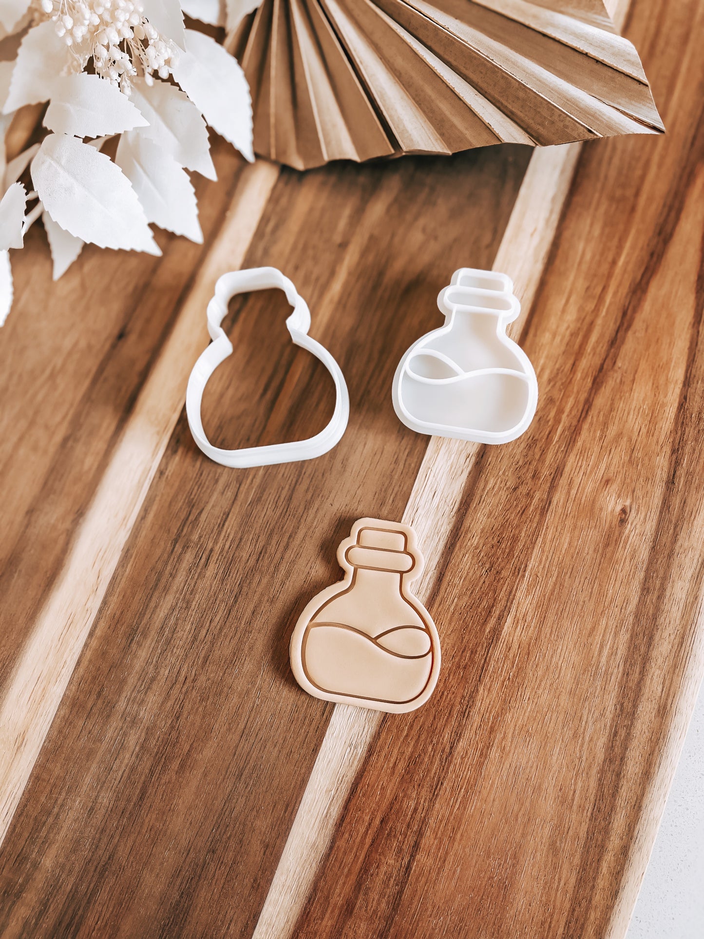 Mini Potions - Cookie Stamp & Cutter - Fondant & Sugar Cookies