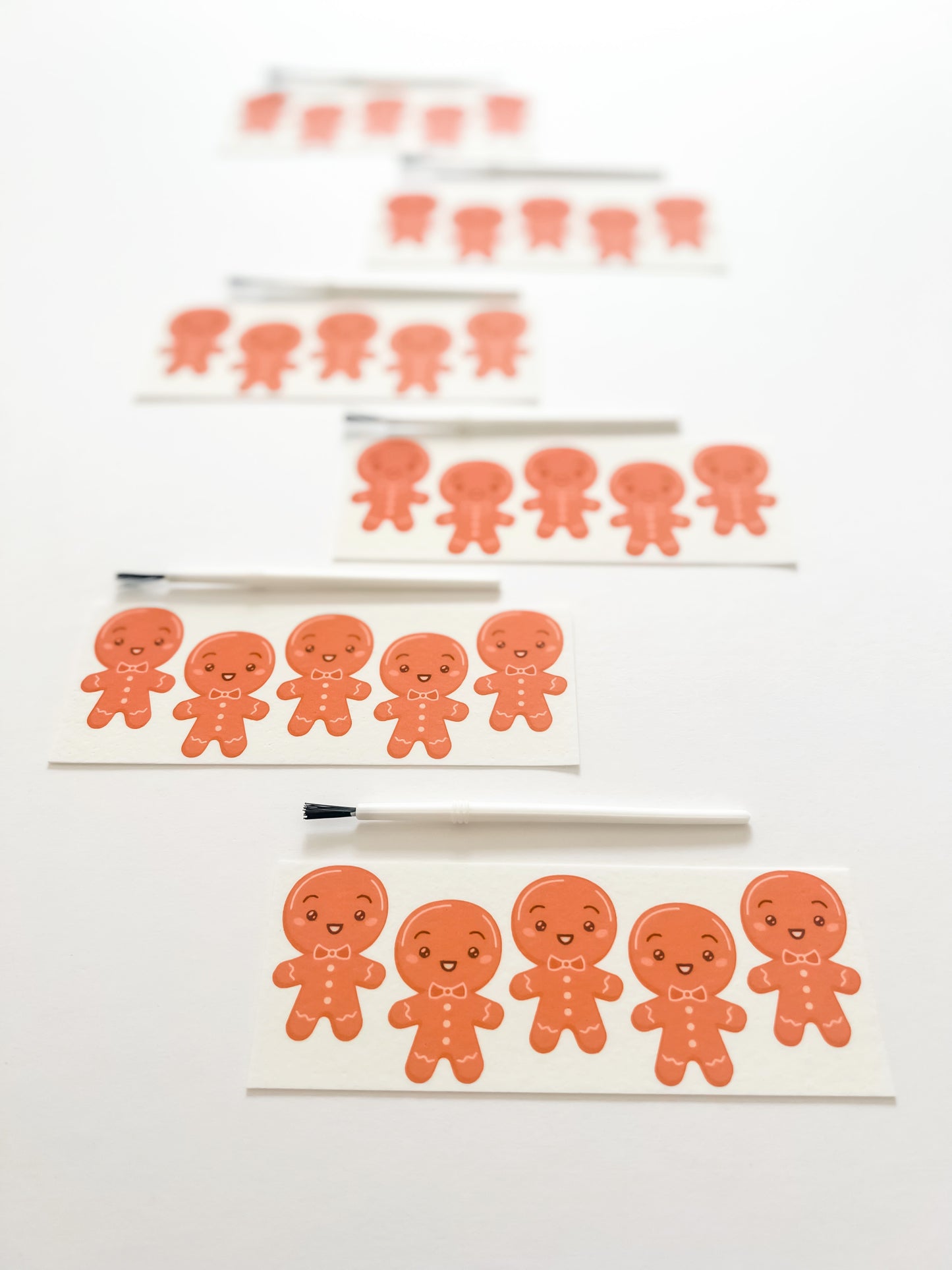 GINGERBREAD MAN Edible Paint Palettes – PYO Cookie Decorating Kits