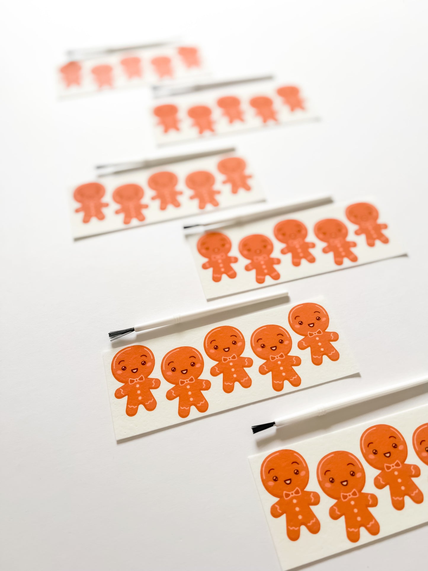 GINGERBREAD MAN Edible Paint Palettes – PYO Cookie Decorating Kits