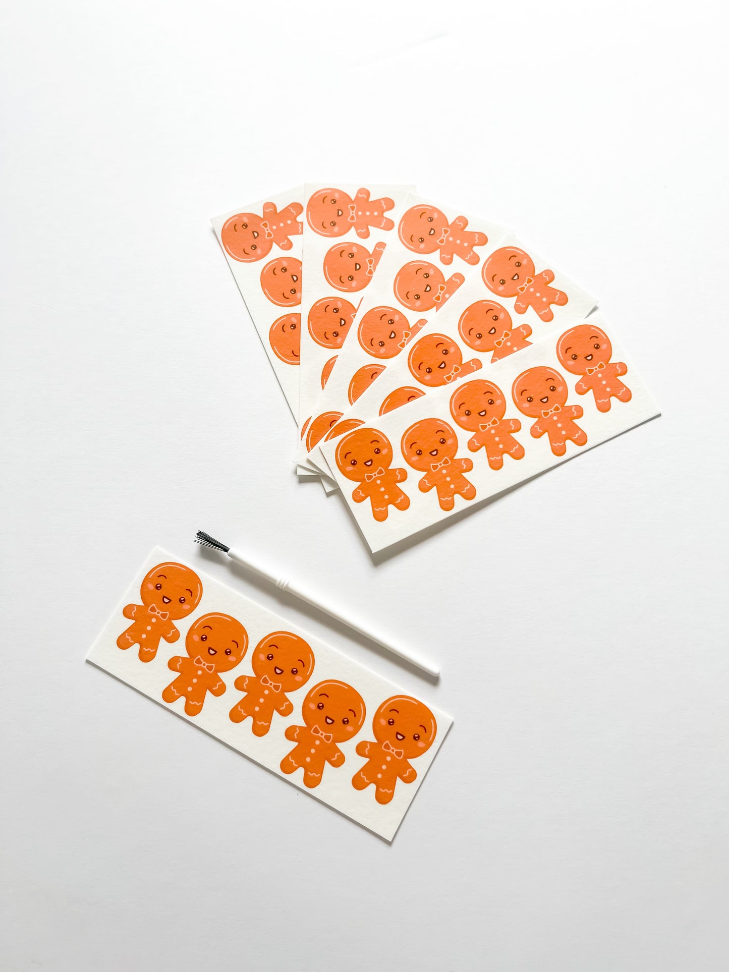 GINGERBREAD MAN Edible Paint Palettes – PYO Cookie Decorating Kits