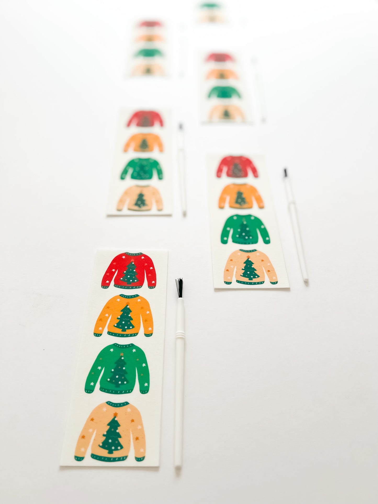 CHRISTMAS SWEATER Edible Paint Palettes – PYO Cookie Decorating Kits