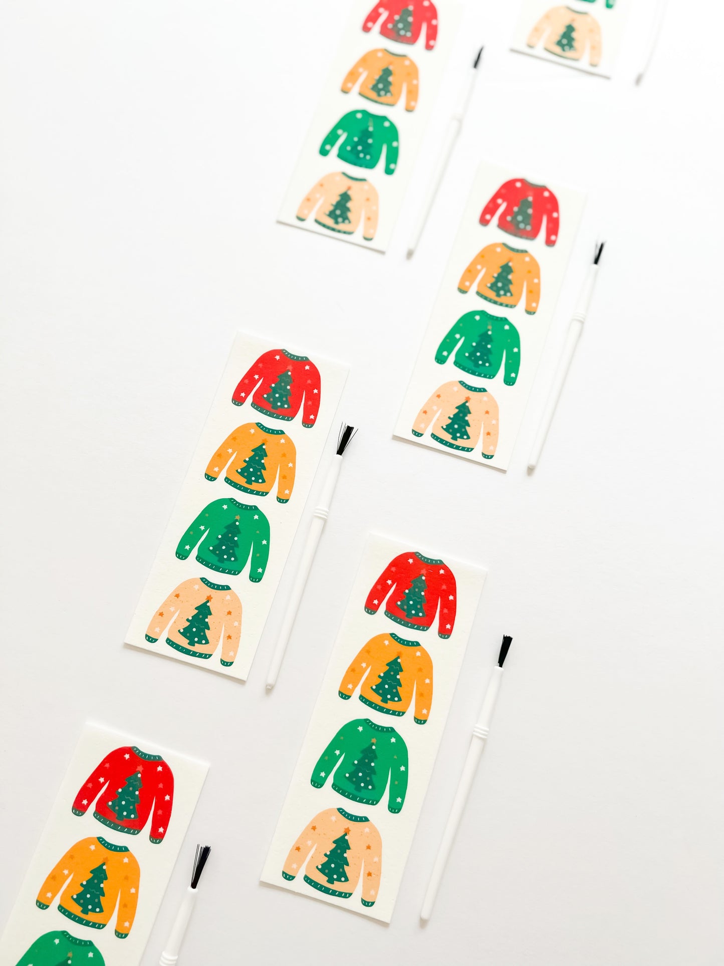 CHRISTMAS SWEATER Edible Paint Palettes – PYO Cookie Decorating Kits