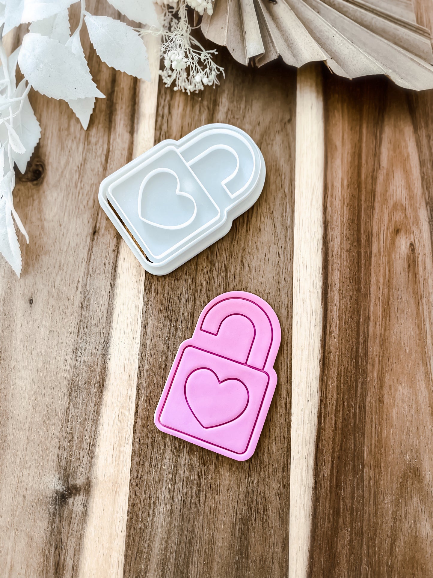 Love Locket - Cookie Stamp & Cutter - Ideal for Fondant & Sugar Cookies