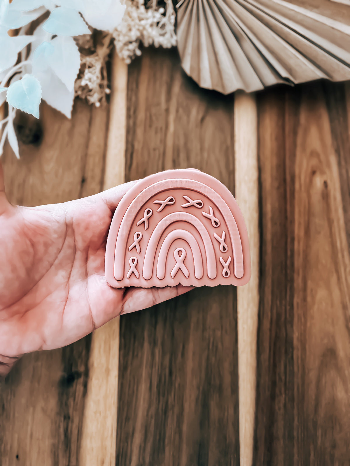 Awareness Rainbow 'UP' - Cookie Stamp & Cutter - Perfect for Fondant and Sugar Cookies