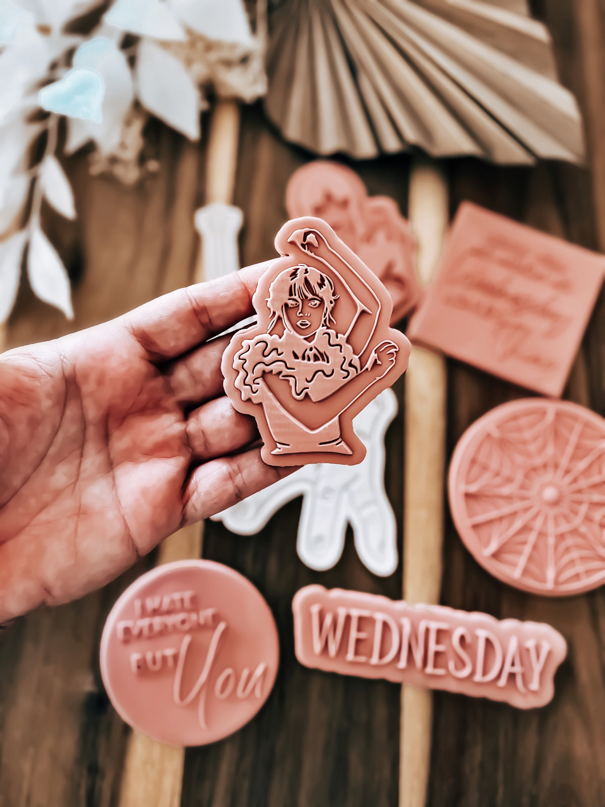Wednesday Dancing 'UP' - Cookie Stamp & Cutter - Perfect for Fondant and Sugar Cookies
