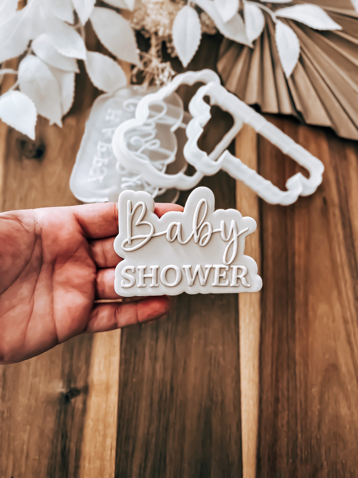 Baby Shower 'UP' Cookie Stamp & Cutter - Perfect for Fondant & Sugar Cookies