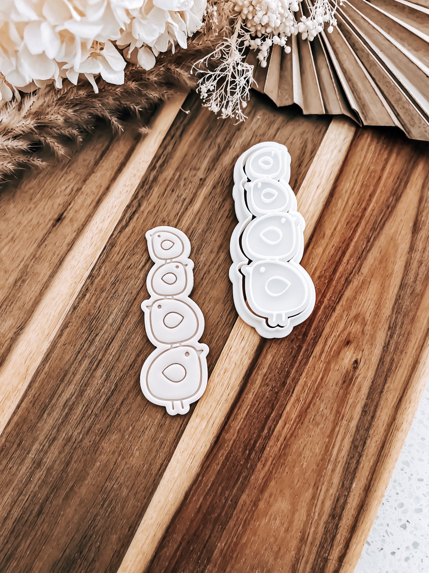 Chick Tower - Cookie Stamp & Cutter - Ideal for Fondant & Sugar Cookies