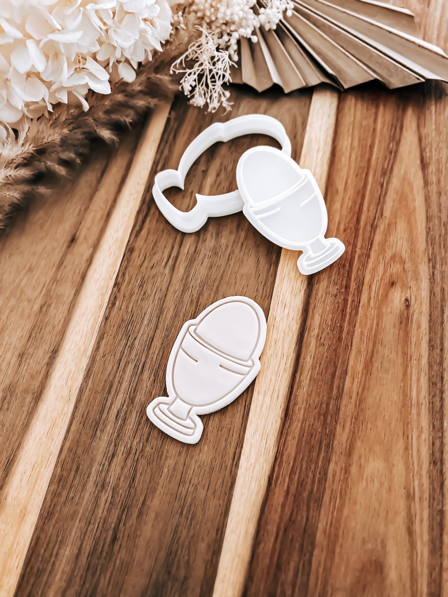 Egg Cup - Cookie Stamp & Cutter - Ideal for Fondant & Sugar Cookies