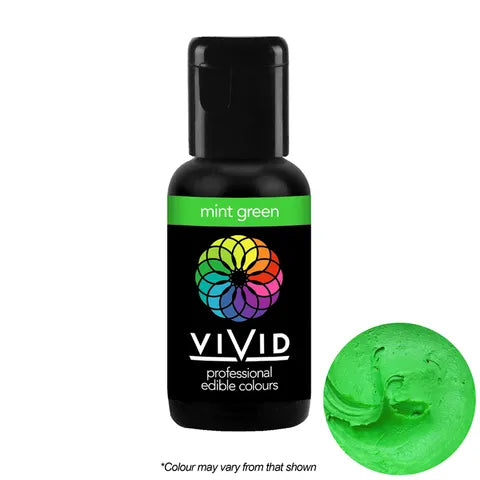 Mint Green - Gel Colour 21g | Vivid Professional - Premium Vivid Professional from Cake Craft - Just $4.99! Shop now at O'Khach Baking Supplies