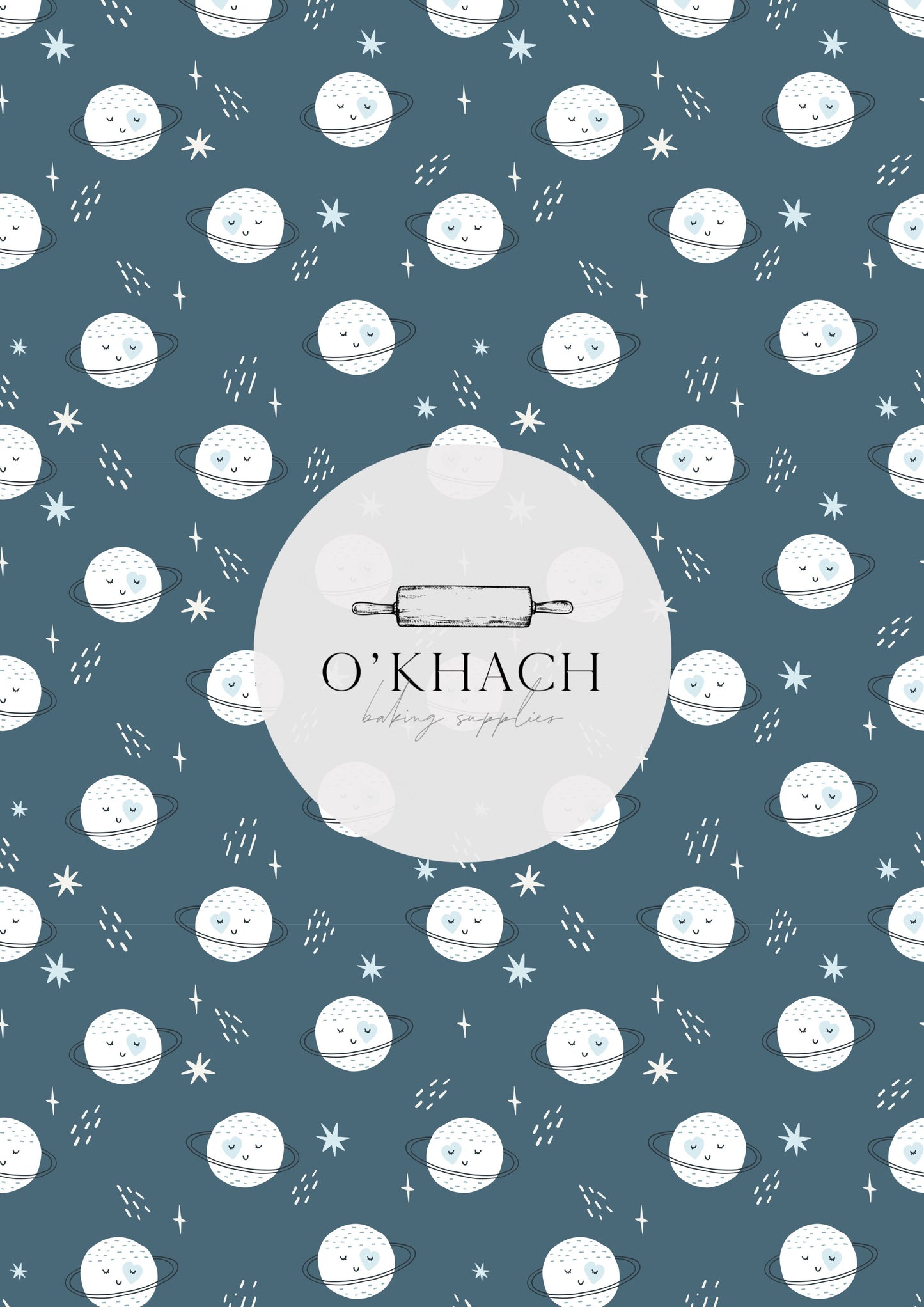 Cats in Space Edible Images – A4 Cake & Cookie Toppers for Fun Cosmic-Themed Baking