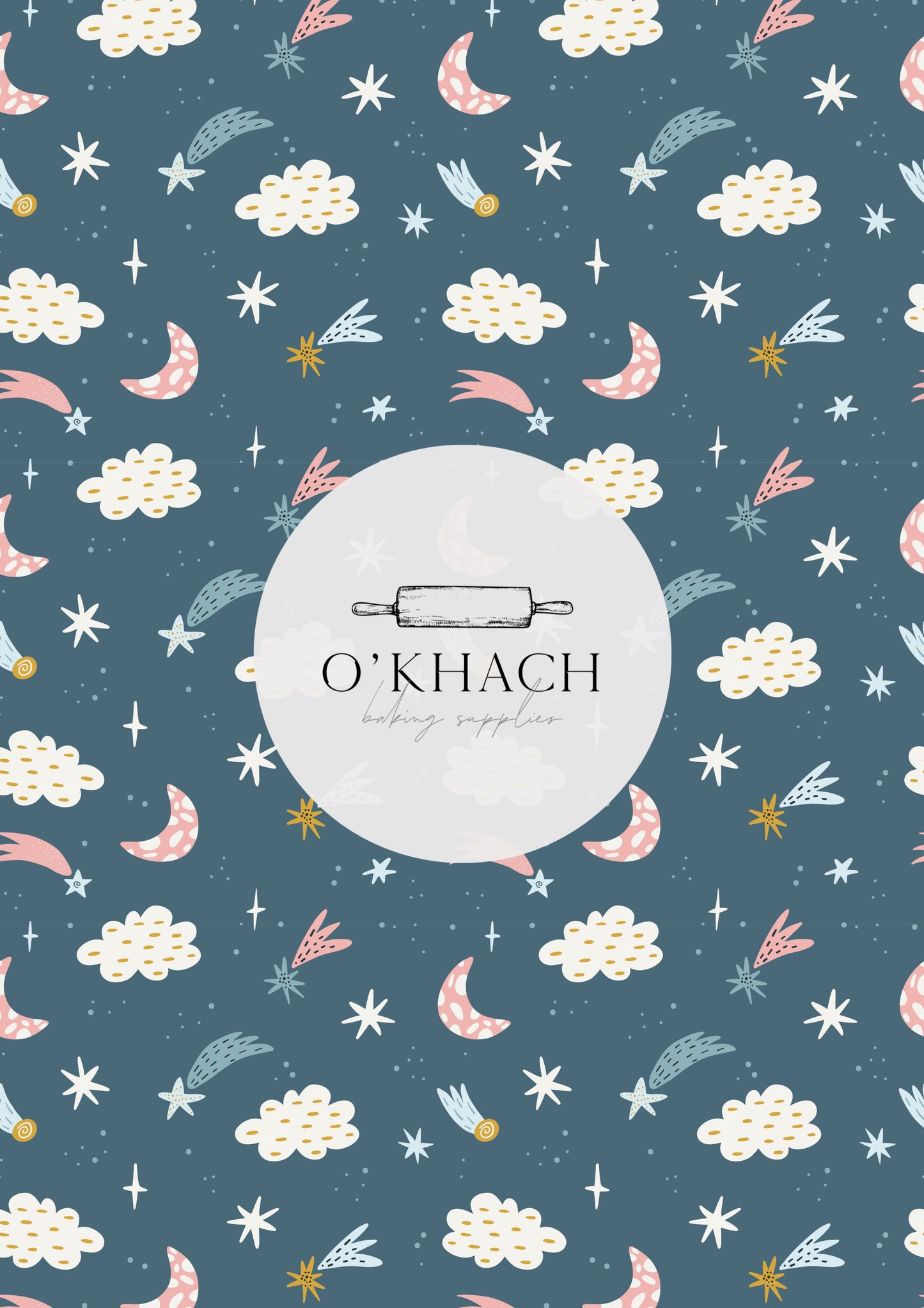 Cats in Space Edible Images – A4 Cake & Cookie Toppers for Fun Cosmic-Themed Baking