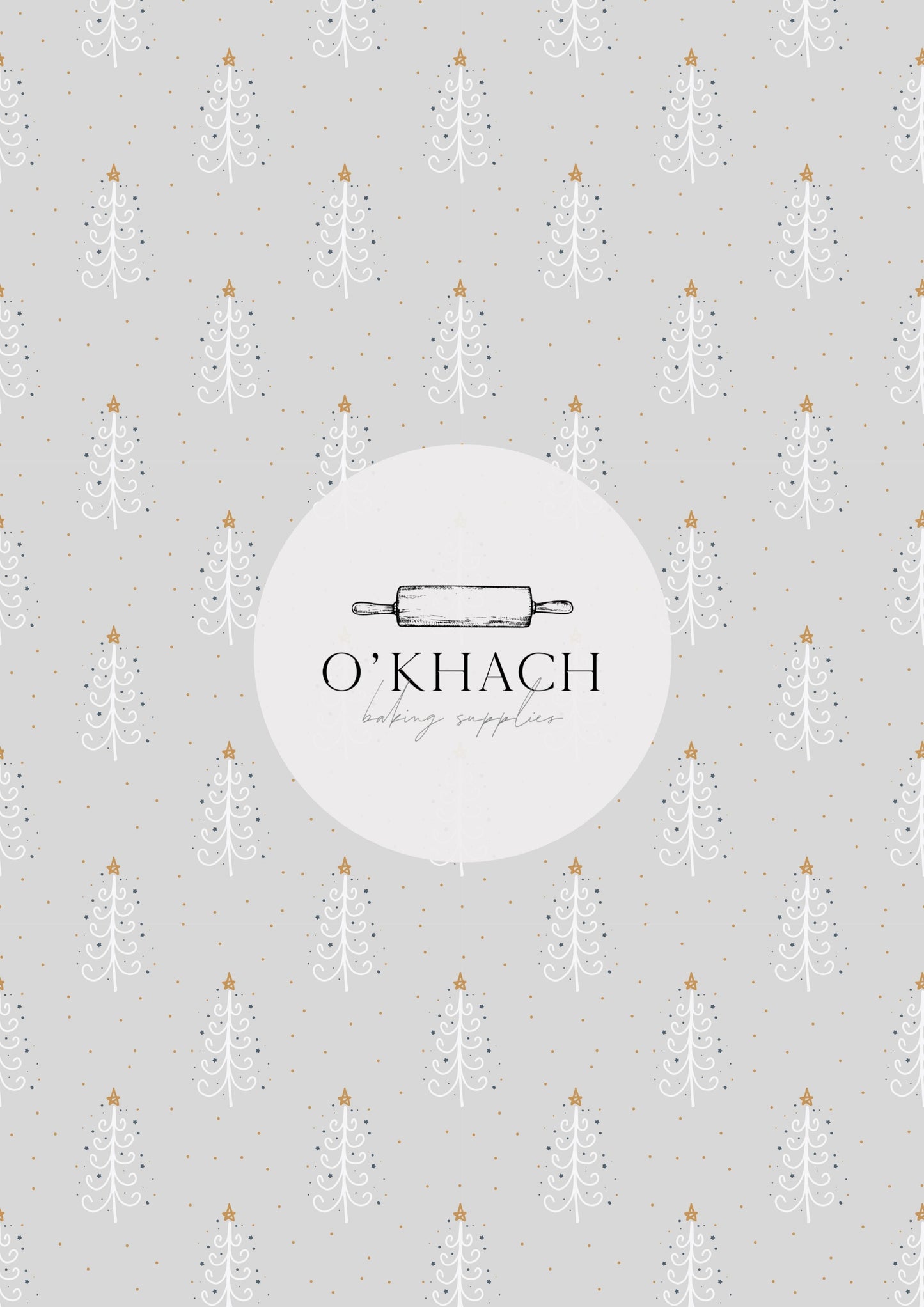 Christmas Details Pattern No.30 - Edible Image - Premium Edible Image from O'Khach Baking Supplies - Just $16.99! Shop now at O'Khach Baking Supplies