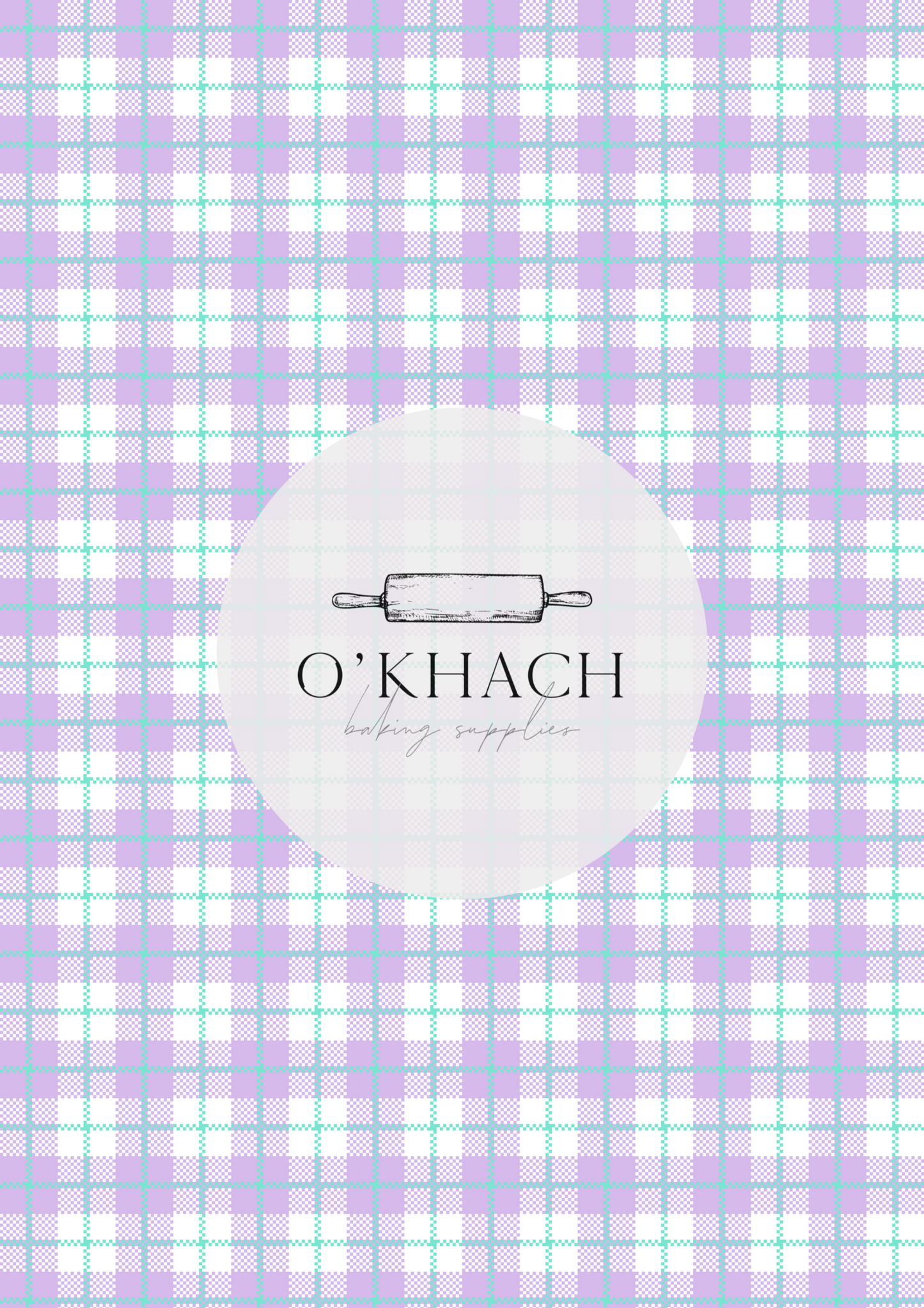 Easter Pattern - Edible Image – A4 Cake Topper & Cupcake Decoration