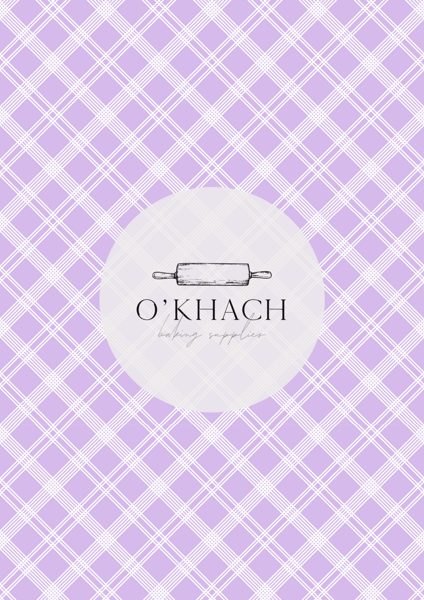 Easter Pattern - Edible Image – A4 Cake Topper & Cupcake Decoration