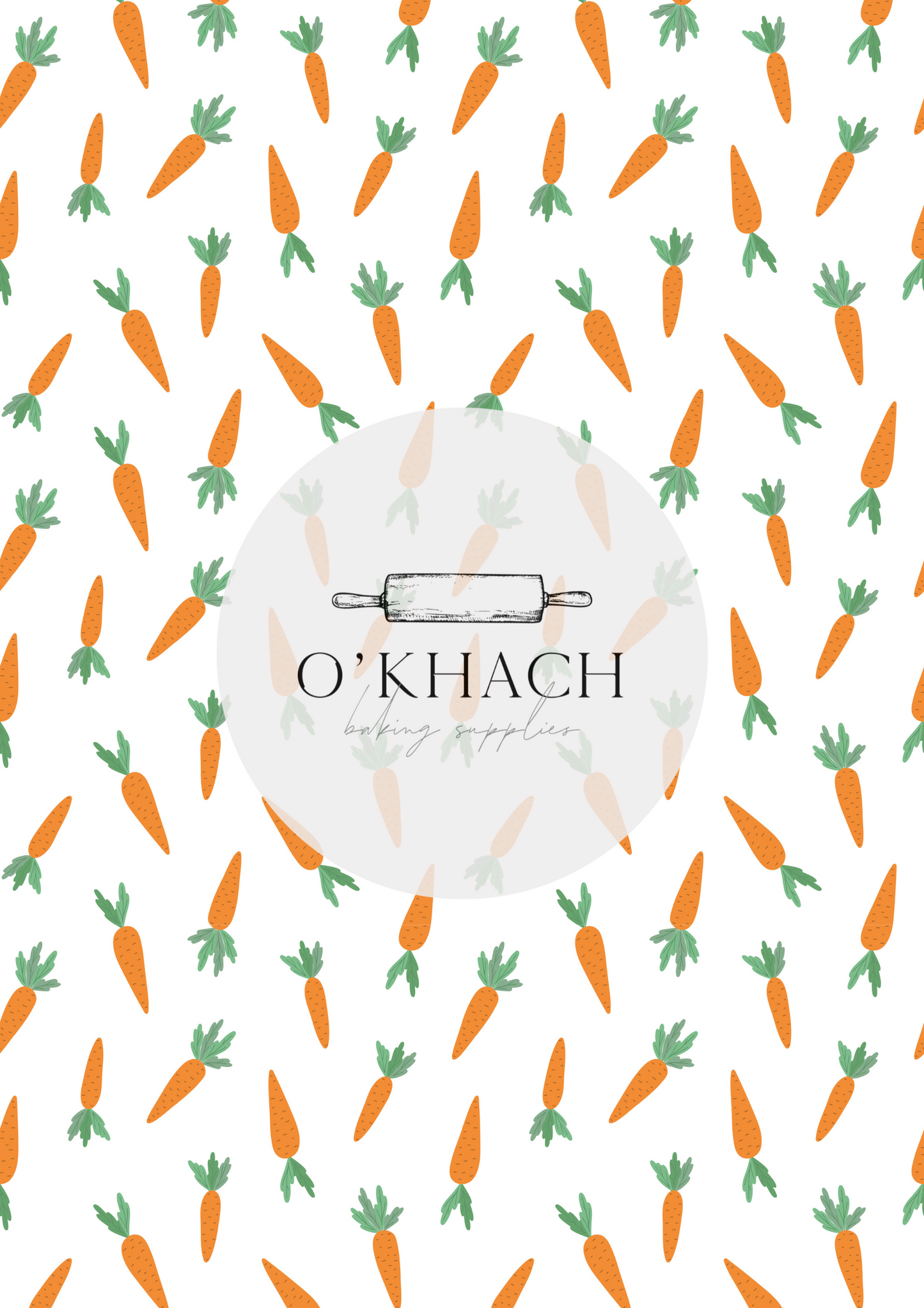 Easter Pattern - Edible Image – A4 Cake Topper & Cupcake Decoration