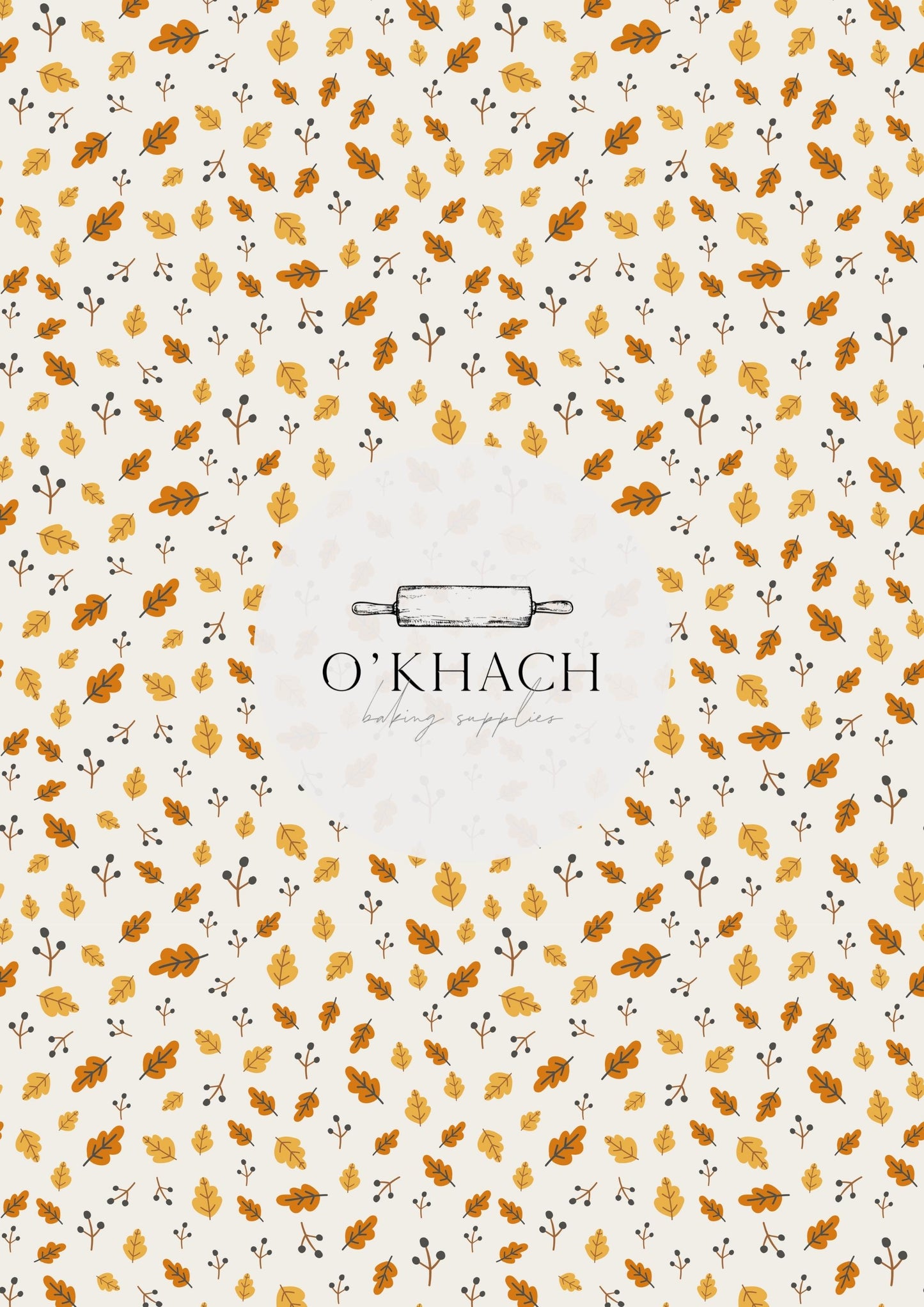 In The Woods Pattern No.19 - Edible Image - Premium Edible Image from O'Khach Baking Supplies - Just $16.99! Shop now at O'Khach Baking Supplies