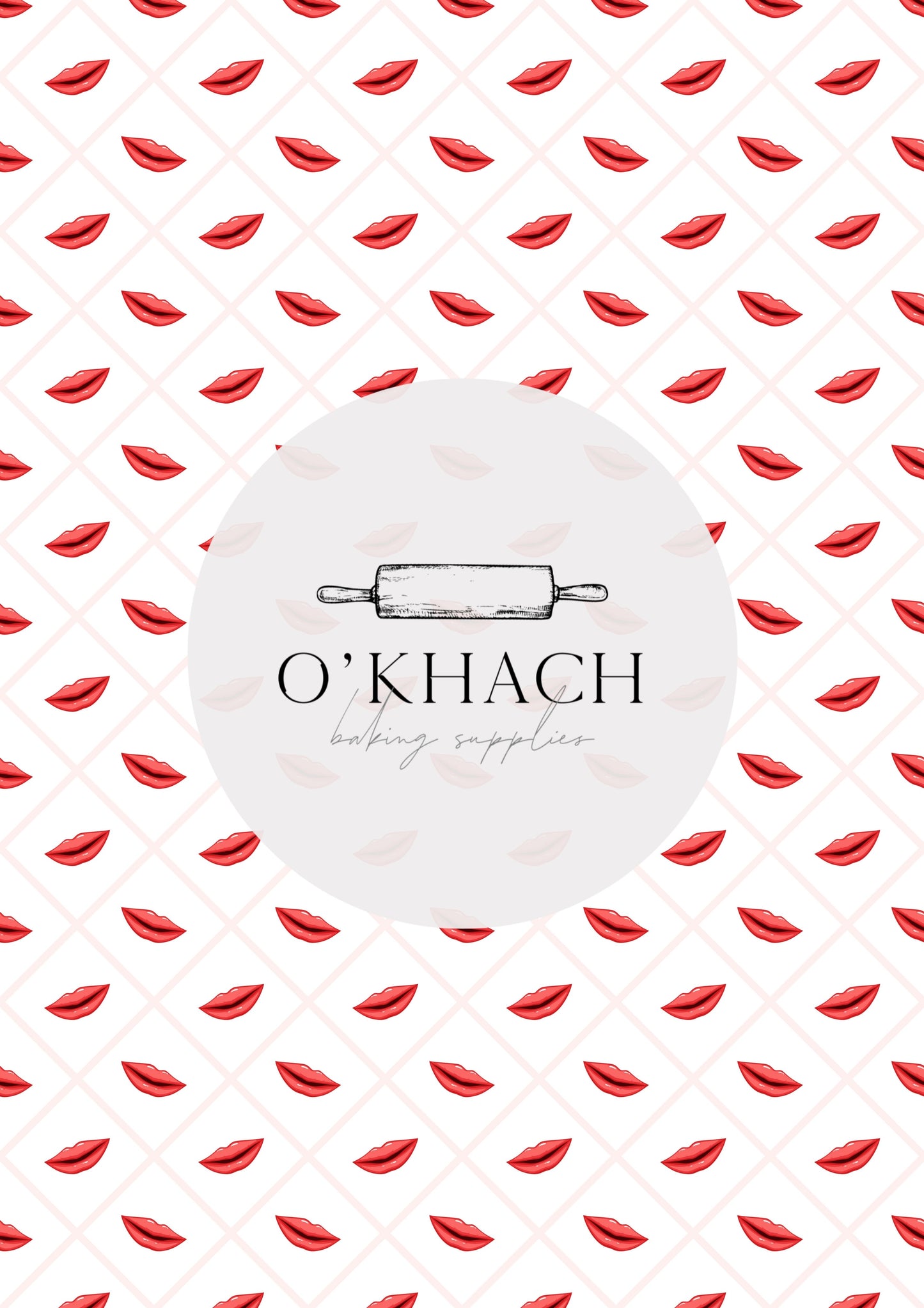 Love Details Pattern No.121 - Edible Image - Premium Edible Image from O'Khach Baking Supplies - Just $16.99! Shop now at O'Khach Baking Supplies