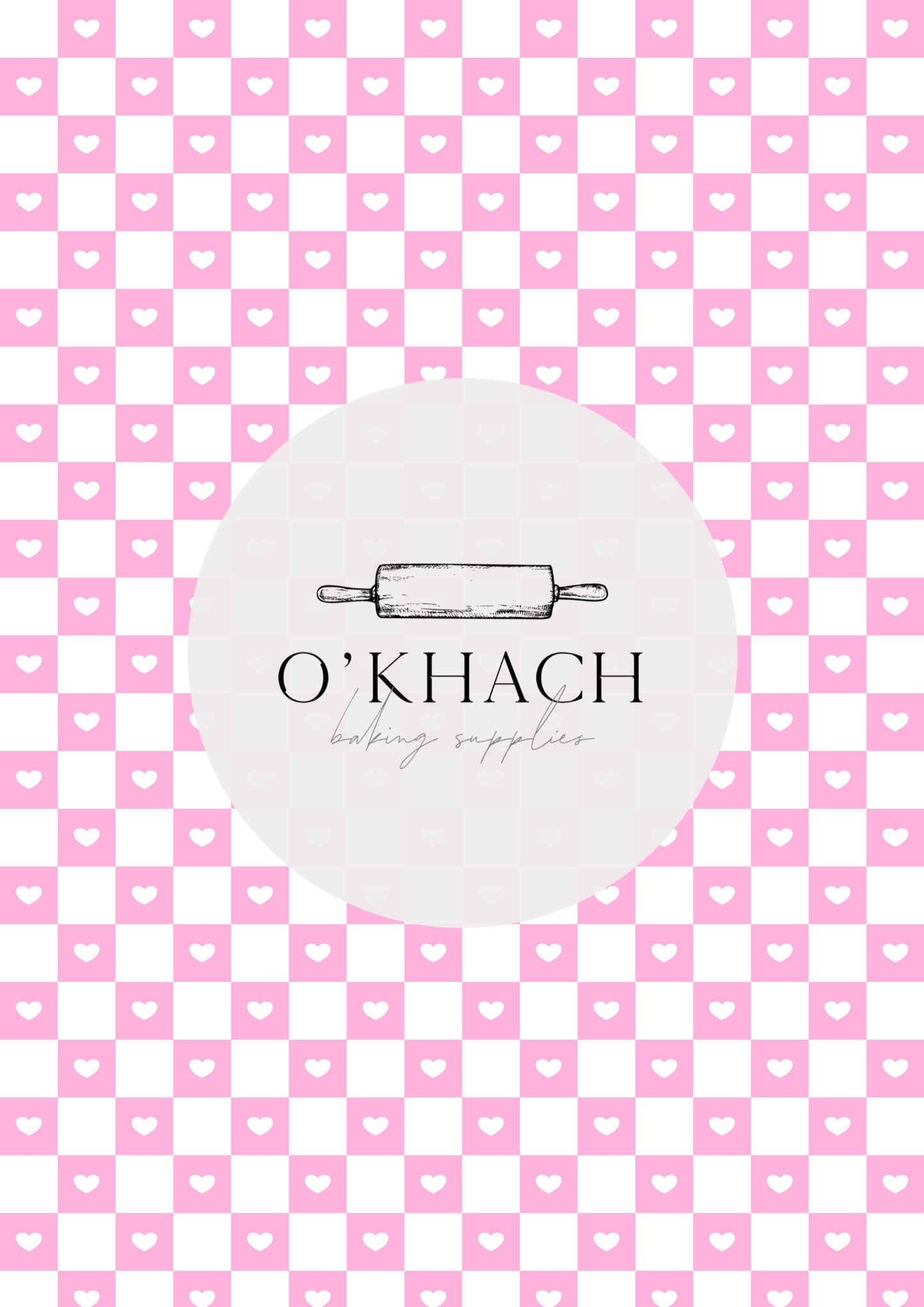 Love Details Pattern No.6 - Edible Image - Premium Edible Image from O'Khach Baking Supplies - Just $16.99! Shop now at O'Khach Baking Supplies