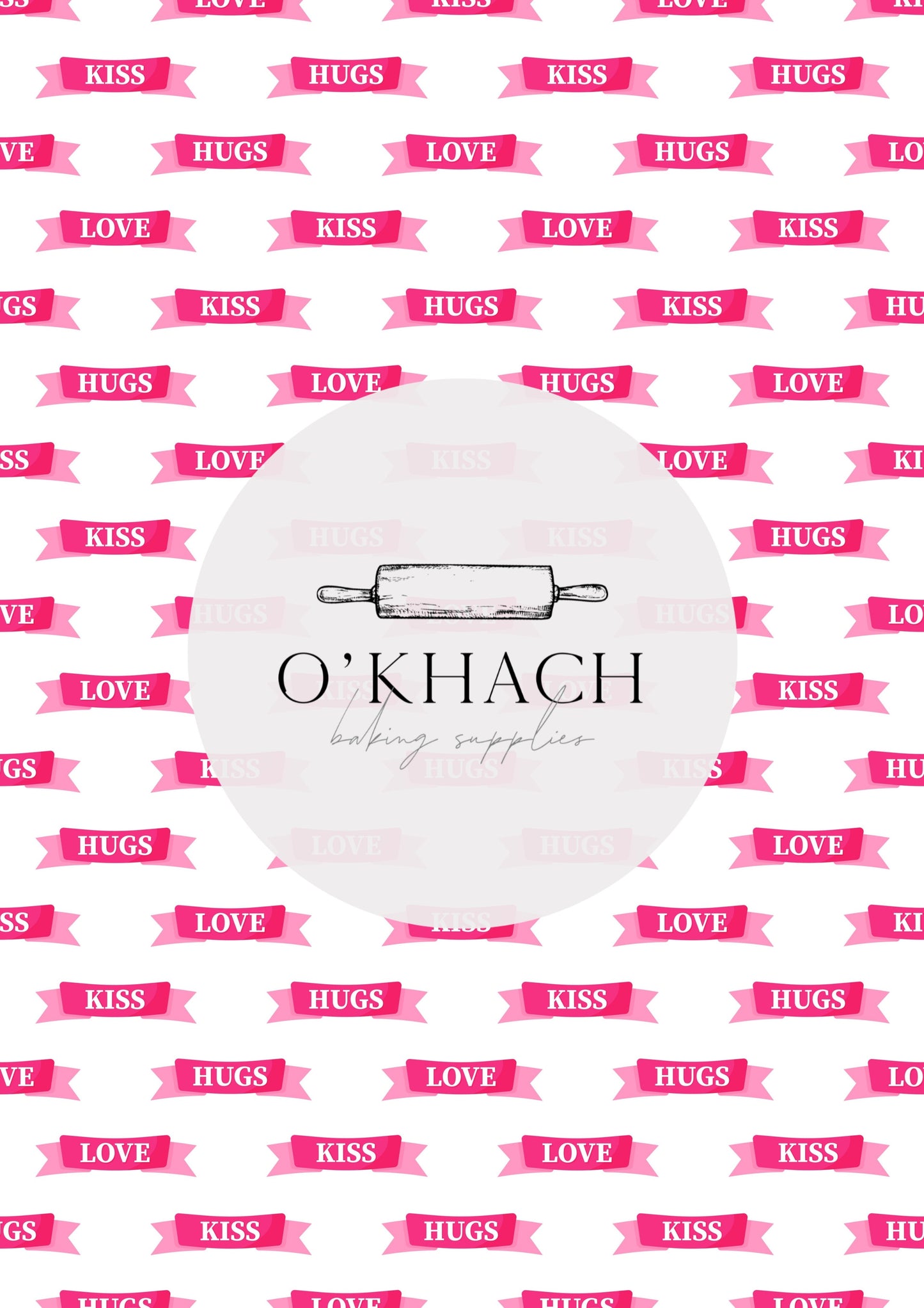 Love Details Pattern No.70 - Edible Image - Premium Edible Image from O'Khach Baking Supplies - Just $16.99! Shop now at O'Khach Baking Supplies