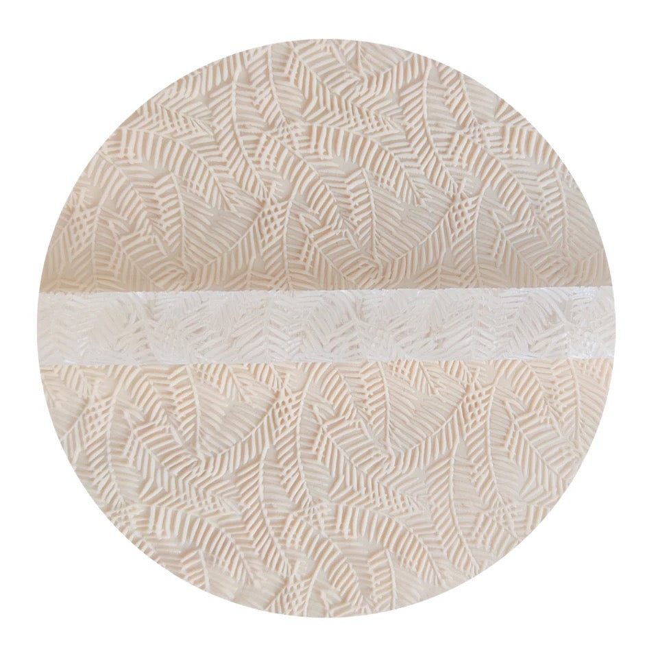Palms Pattern - Acrylic Embossing Rolling Pin – Fondant, Cookie & Clay Texture Roller