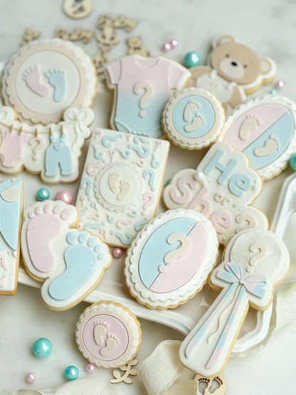 Boy or Girl? Clothesline – Cookie Stamp & Cutter