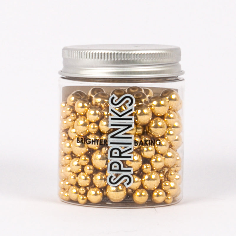 Bubble Bubble SHINY Gold - Sprinks - O'Khach Baking Supplies