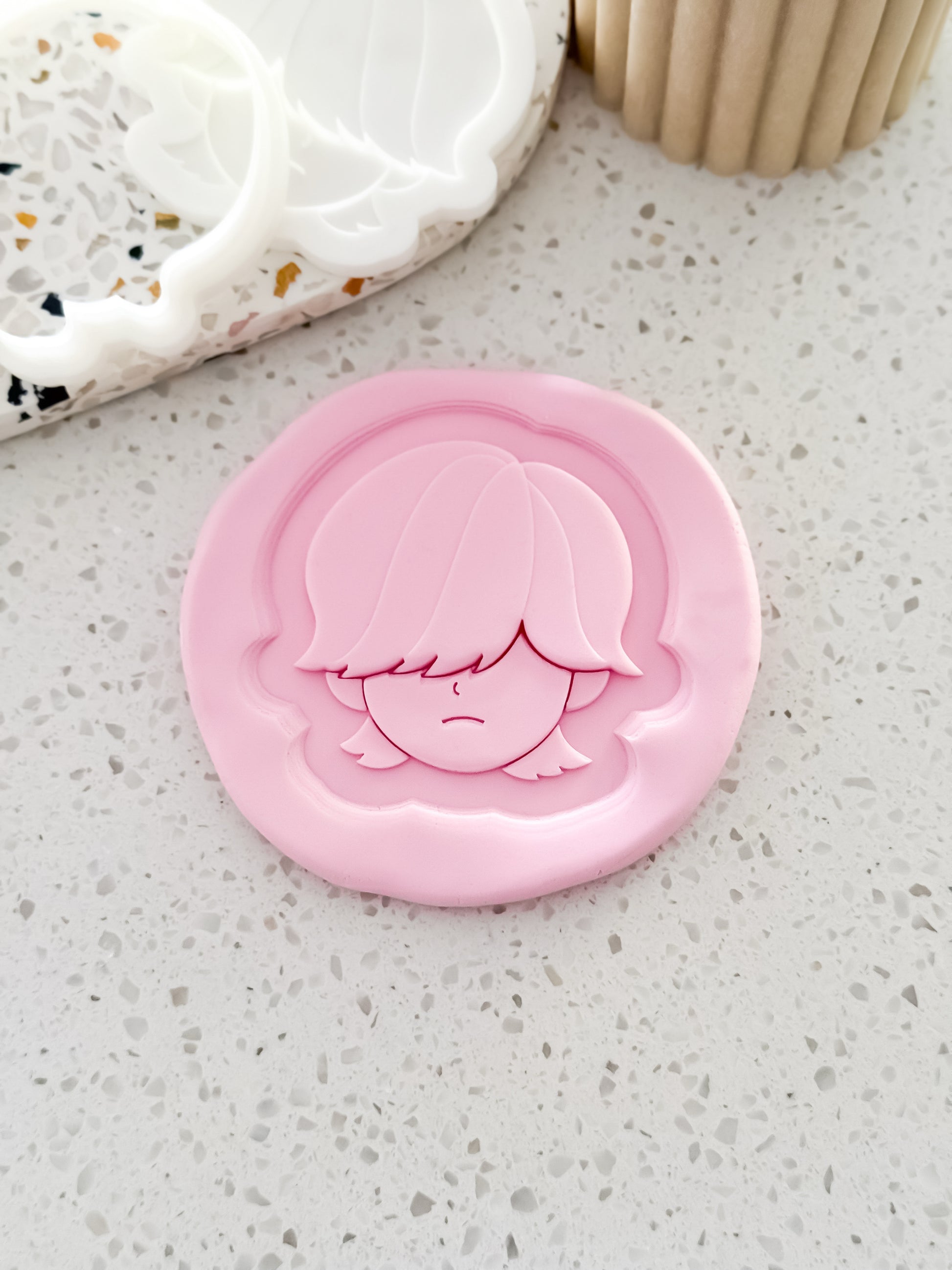 Pop Idol Boy Stamp & Cutter - Perfect for Fondant & Sugar Cookies