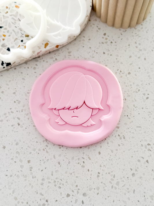 Pop Idol Boy Stamp & Cutter - Perfect for Fondant & Sugar Cookies