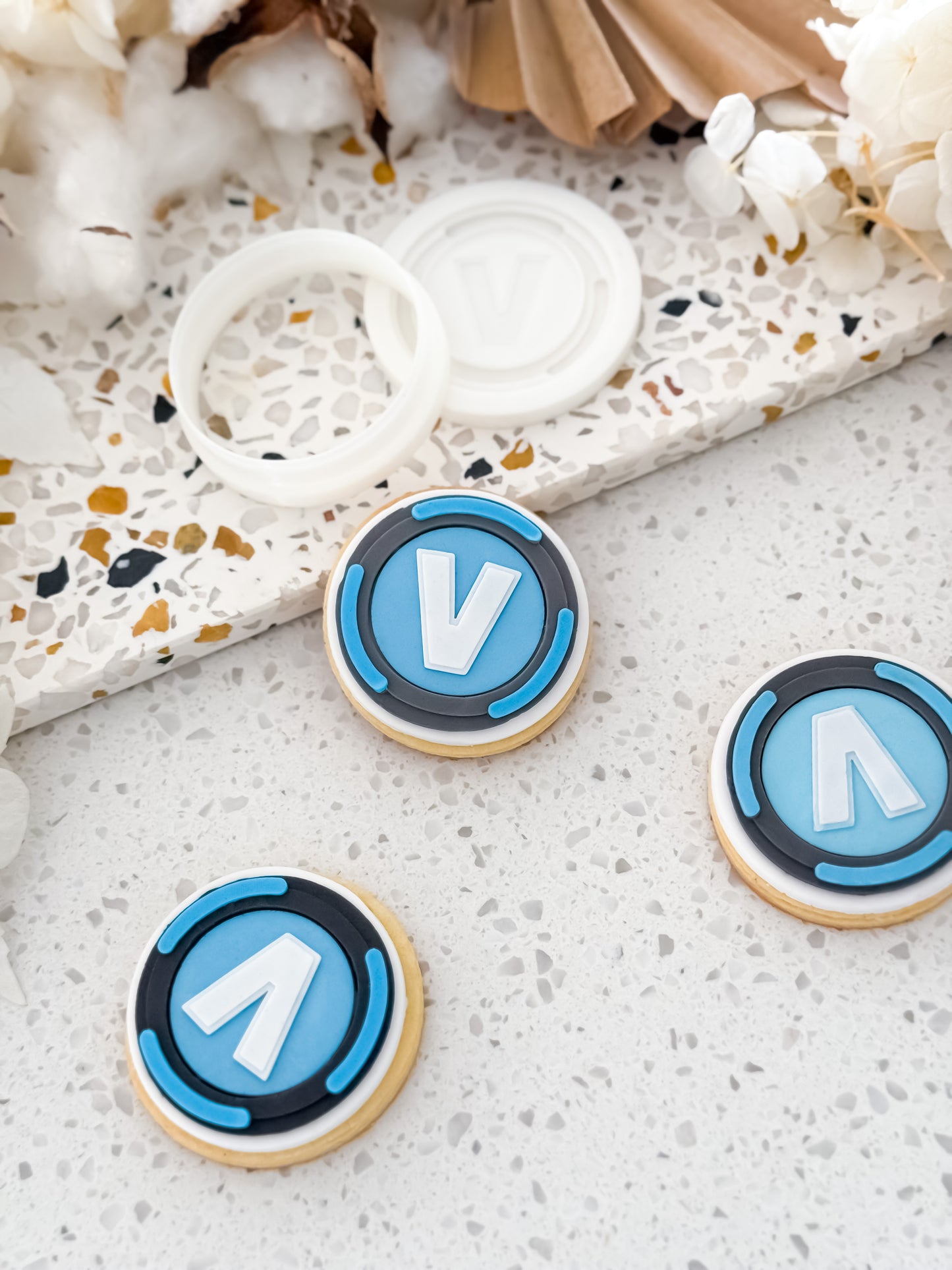 V-Bucks Coin - Cookie Stamp and Cutter