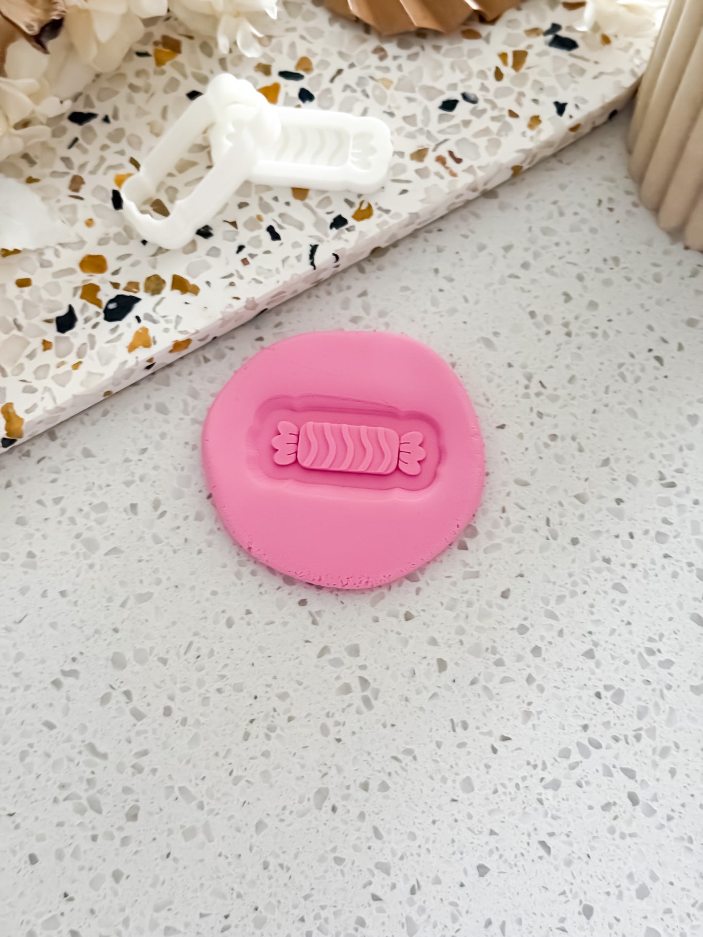 Mini Long Lolly Stamp & Cutter - Perfect for Fondant & Sugar Cookies