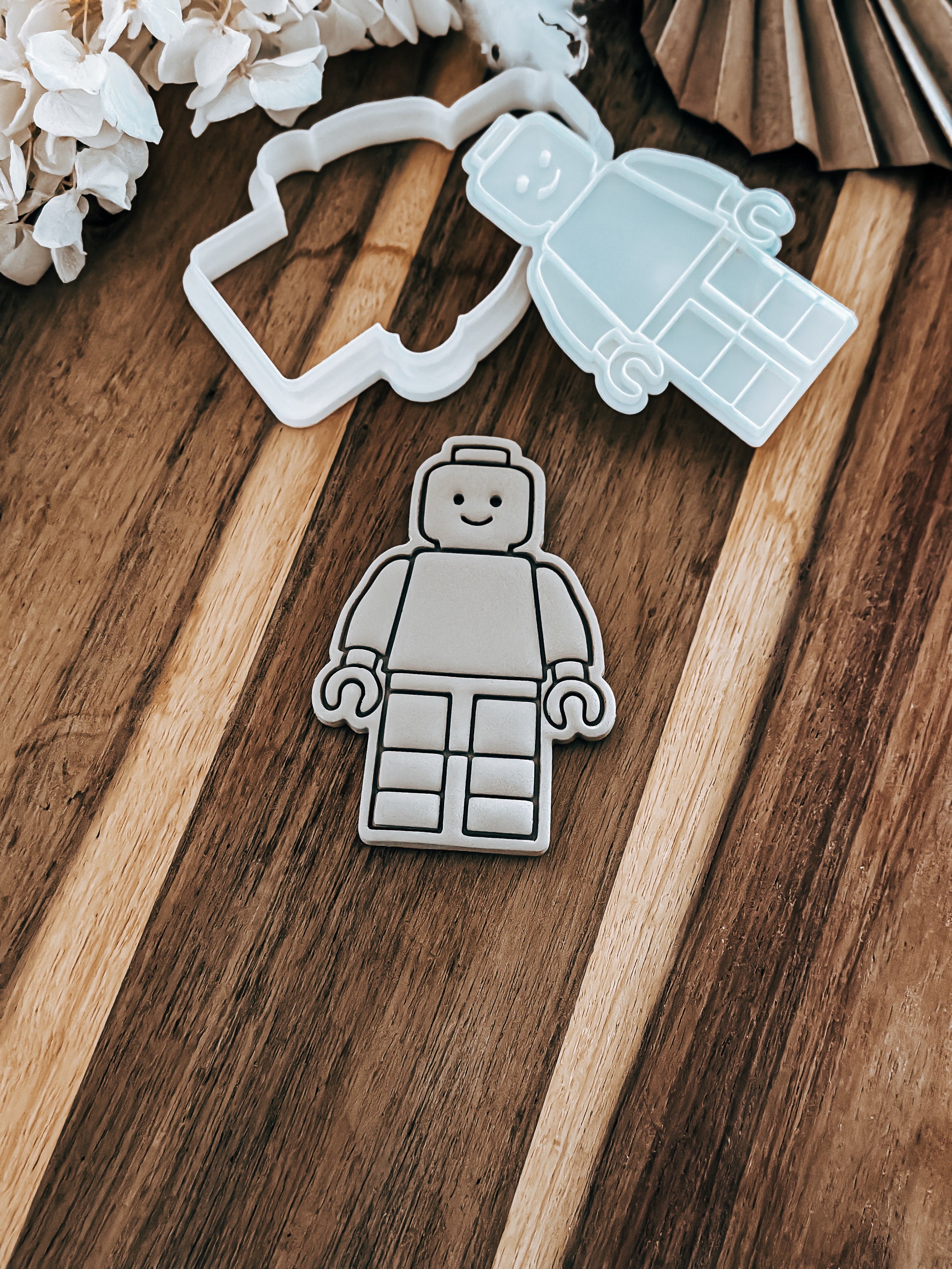 Lego Man - Cookie Stamp & Cutter - Ideal for Fondant & Sugar Cookies