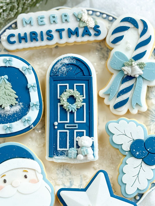 Christmas Door - Cookie Stamp and Cutter
