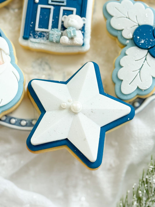 Shining Star - Cookie Stamp & Cutter