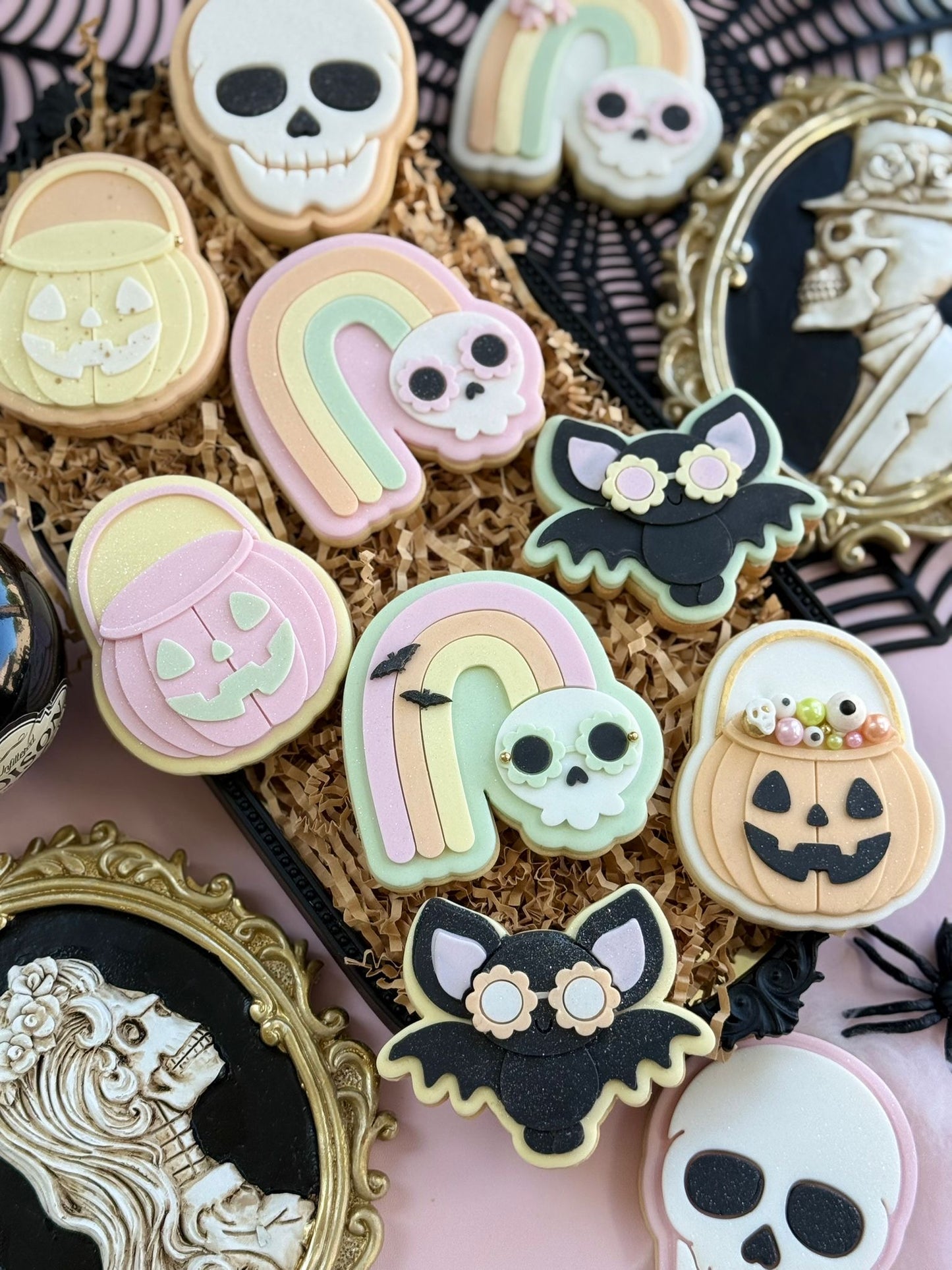 Rainbow Skull – Cookie Stamp & Cutter