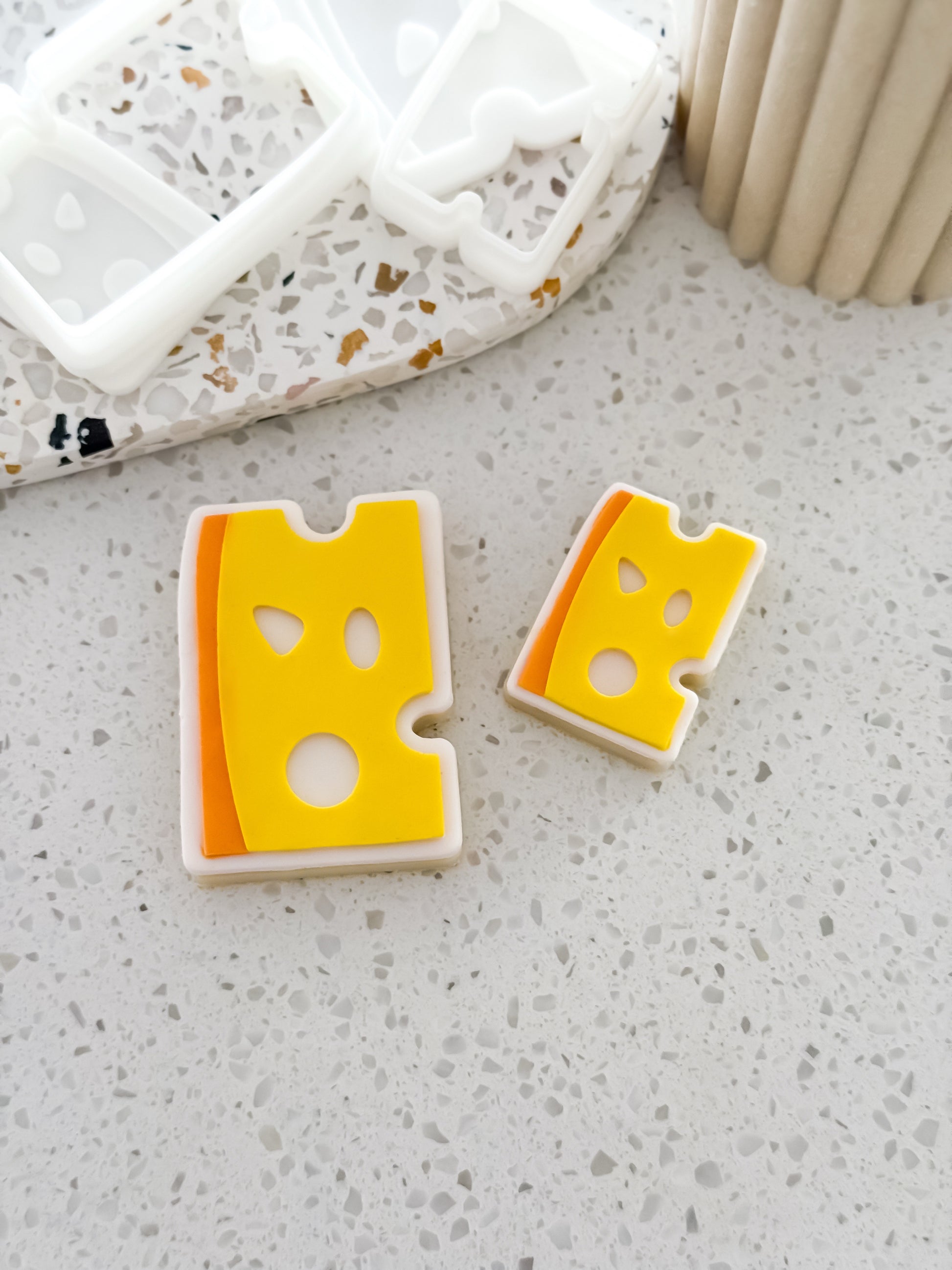 Cheese (Caterpillar) Stamp & Cutter - Perfect for Fondant & Sugar Cookies