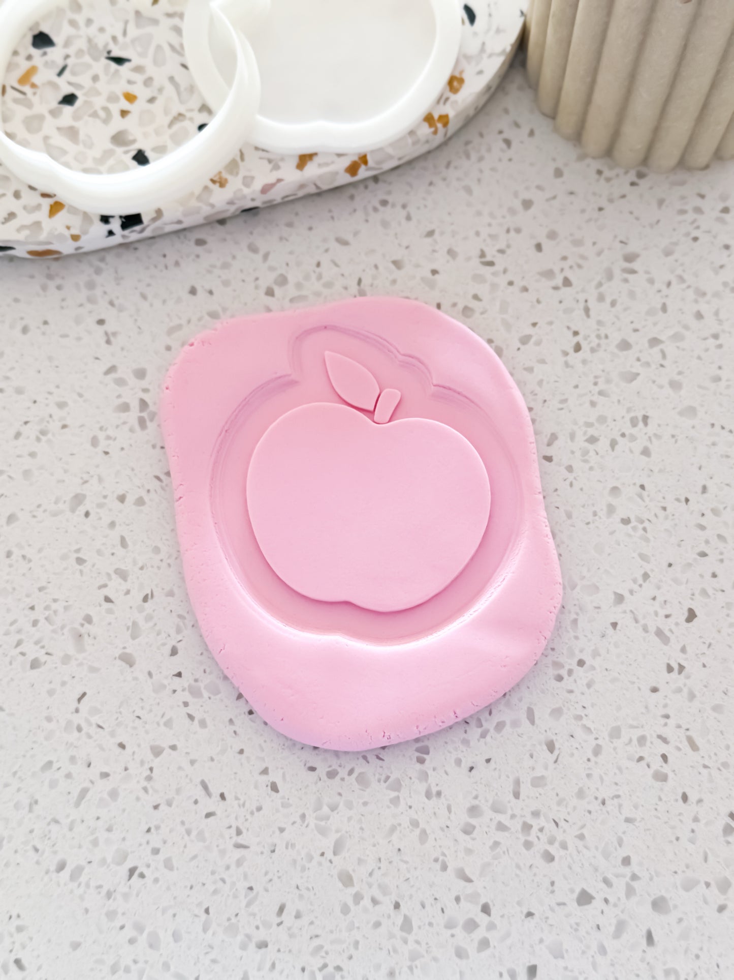 Apple Stamp & Cutter - Perfect for Fondant & Sugar Cookies
