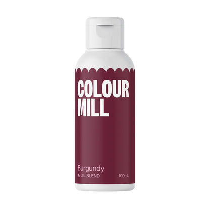 Burgundy - Oil-Based Food Colouring Dye (Colour Mill).